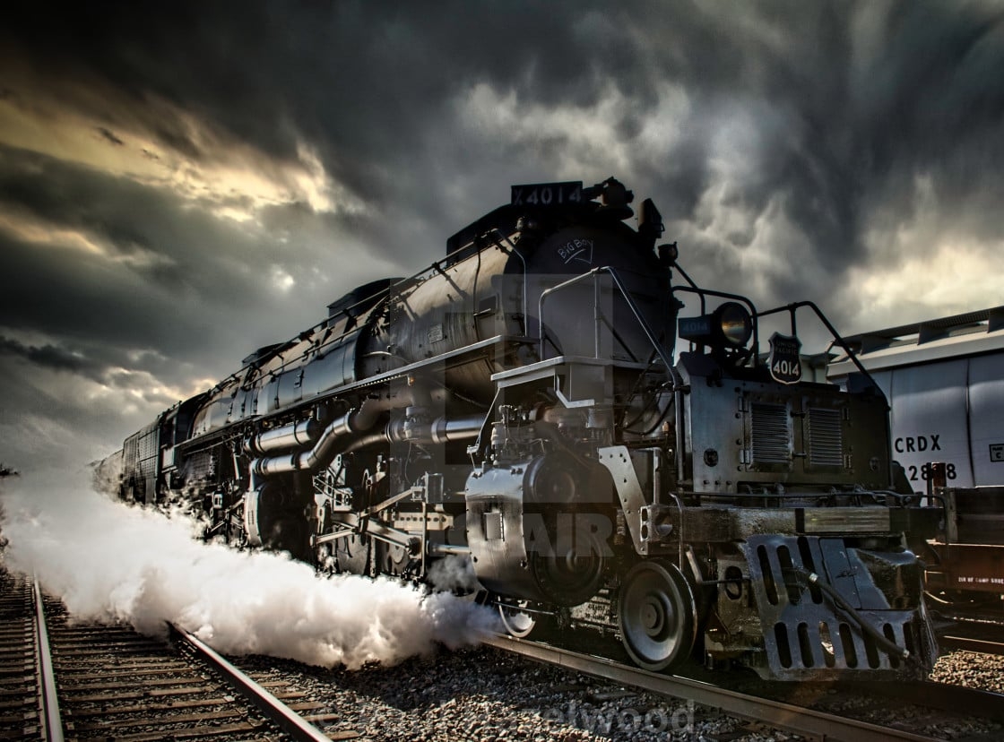 1120x830 Union Pacific Steam Big Boy Steam Locomotive No. 4014, download or print for £15.00, Desktop