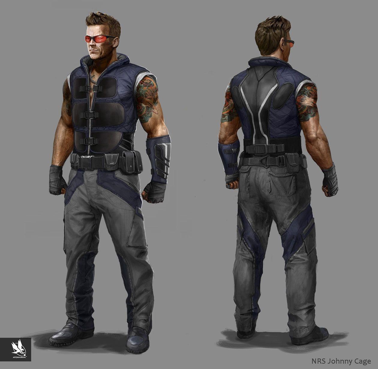 1260x1230 Johnny Cage Concept. Mortal Kombat X. Johnny cage, Desktop