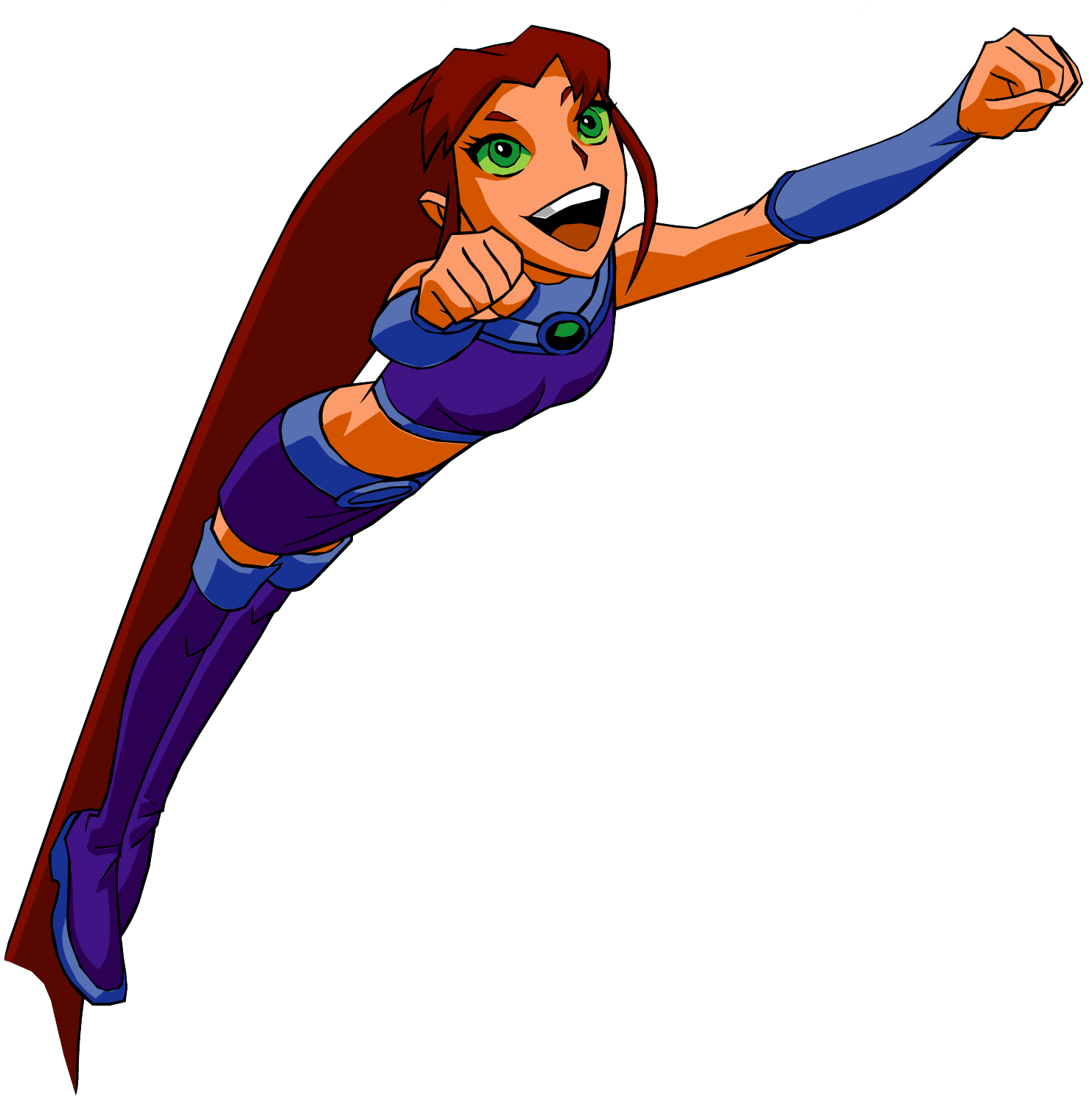 1490x1500 Starfire (Teen Titans), Phone