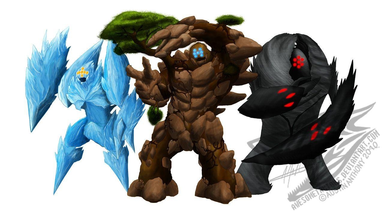 1280x720 The Legendary Golems, Desktop