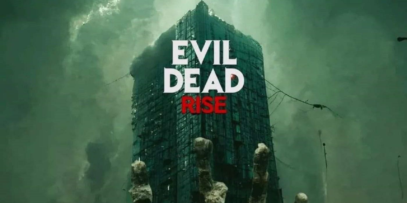 1400x700 Evil Dead Rise Image: Bruce Campbell Shares Bloody First Look, Dual Screen