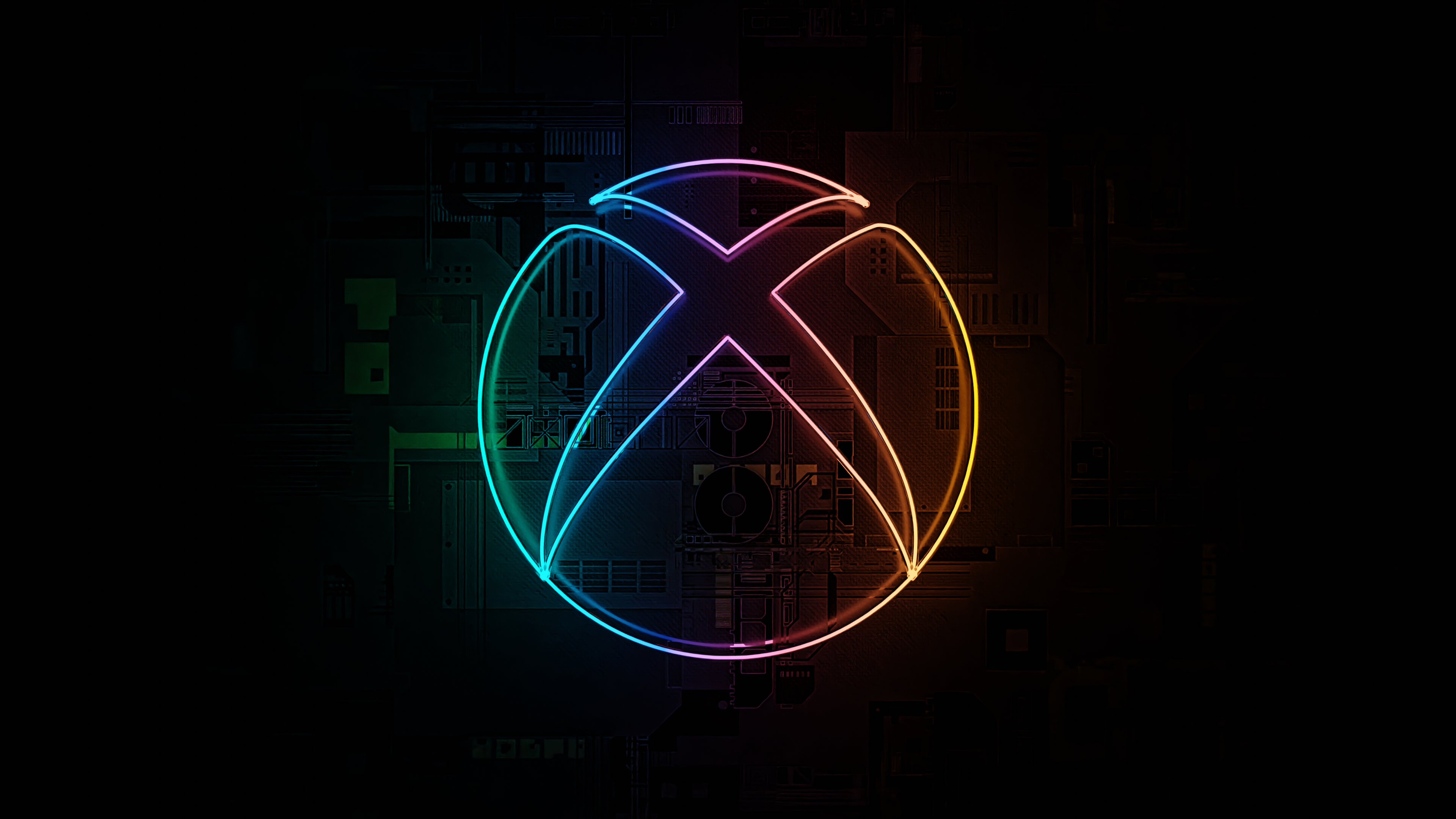 3840x2160 3D Neon Xbox Wallpaper [3840 x 2160], Desktop