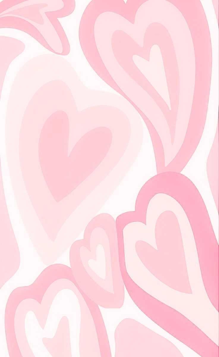 740x1200 iPhone Pink Heart Wallpaper, Phone