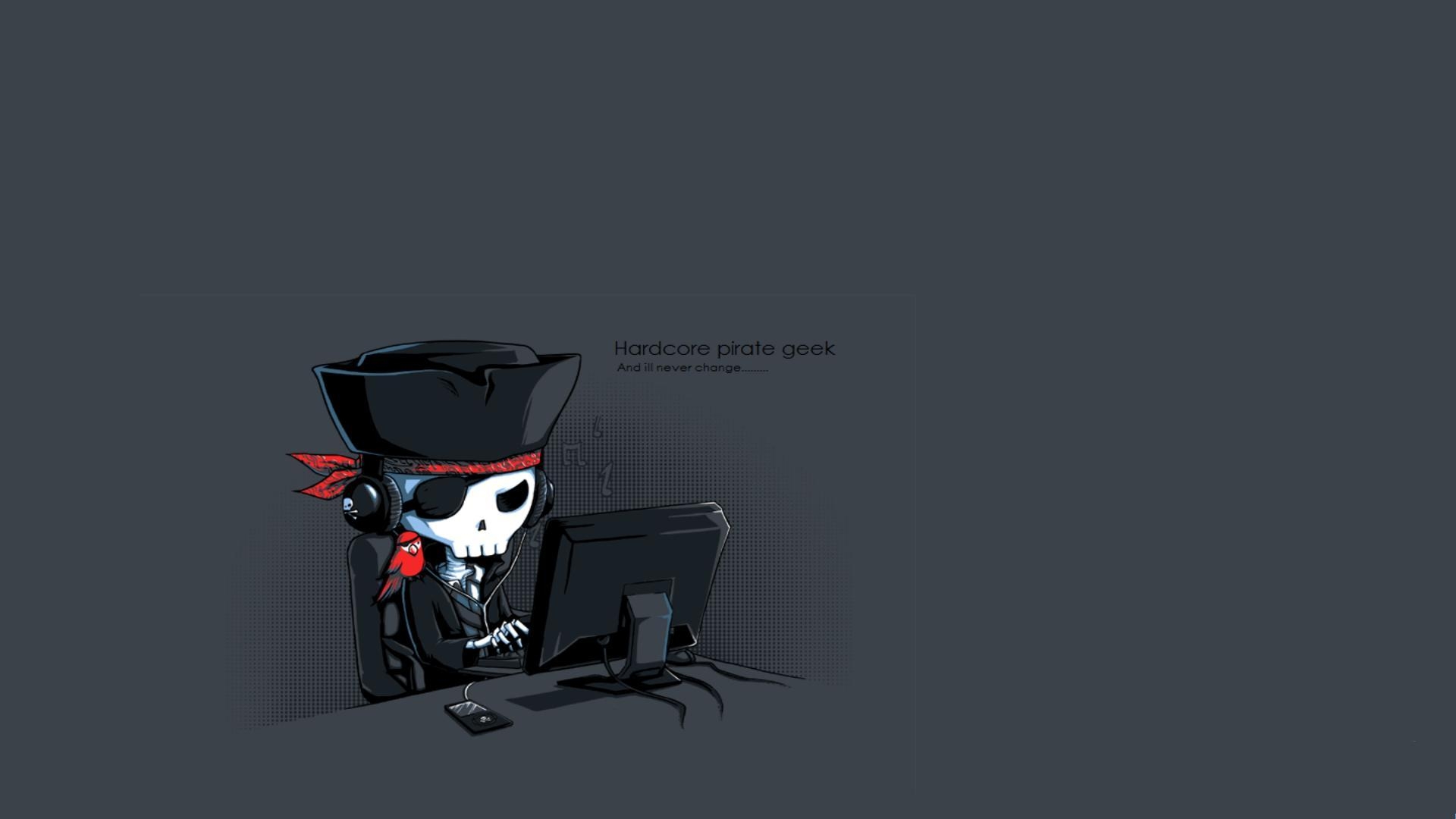 1920x1080 Pirate Geek Wallpaper 5420 Full Size Full Size Search n, Desktop