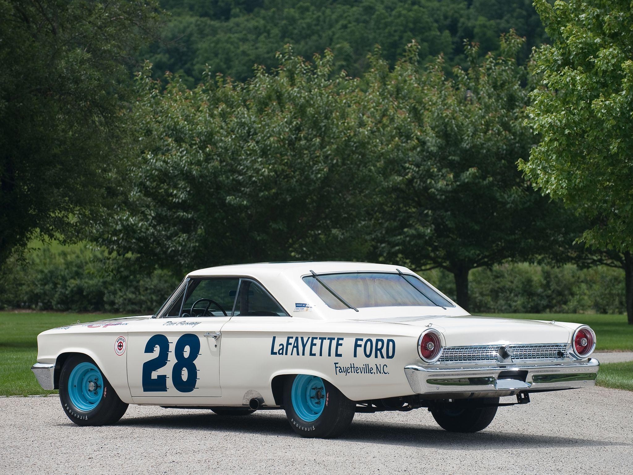 2050x1540 Ford Galaxie 500 XL 427 Lightweight NASCAR Race Car '1963 HD, Desktop