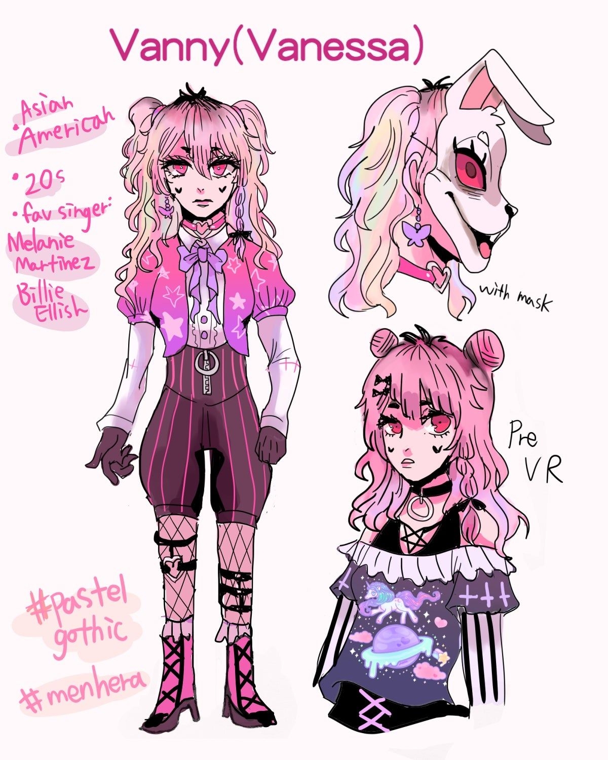 1200x1500 My Headcanon Design Ref Of Vanny Reluctant Follower !, Phone