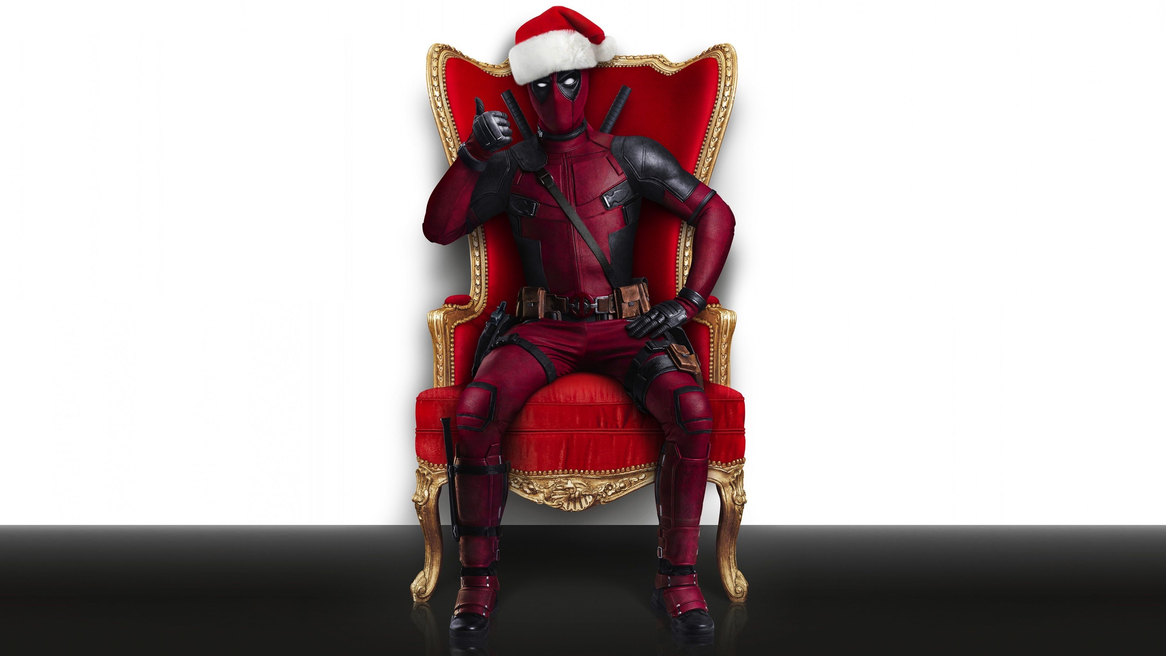 3840x2160 Wallpaper 4k Deadpool Christmas 2016 movies wallpaper, christmas wallpaper, deadpool wallpaper, marvel comics wallpaper, movies wallpaper, Desktop