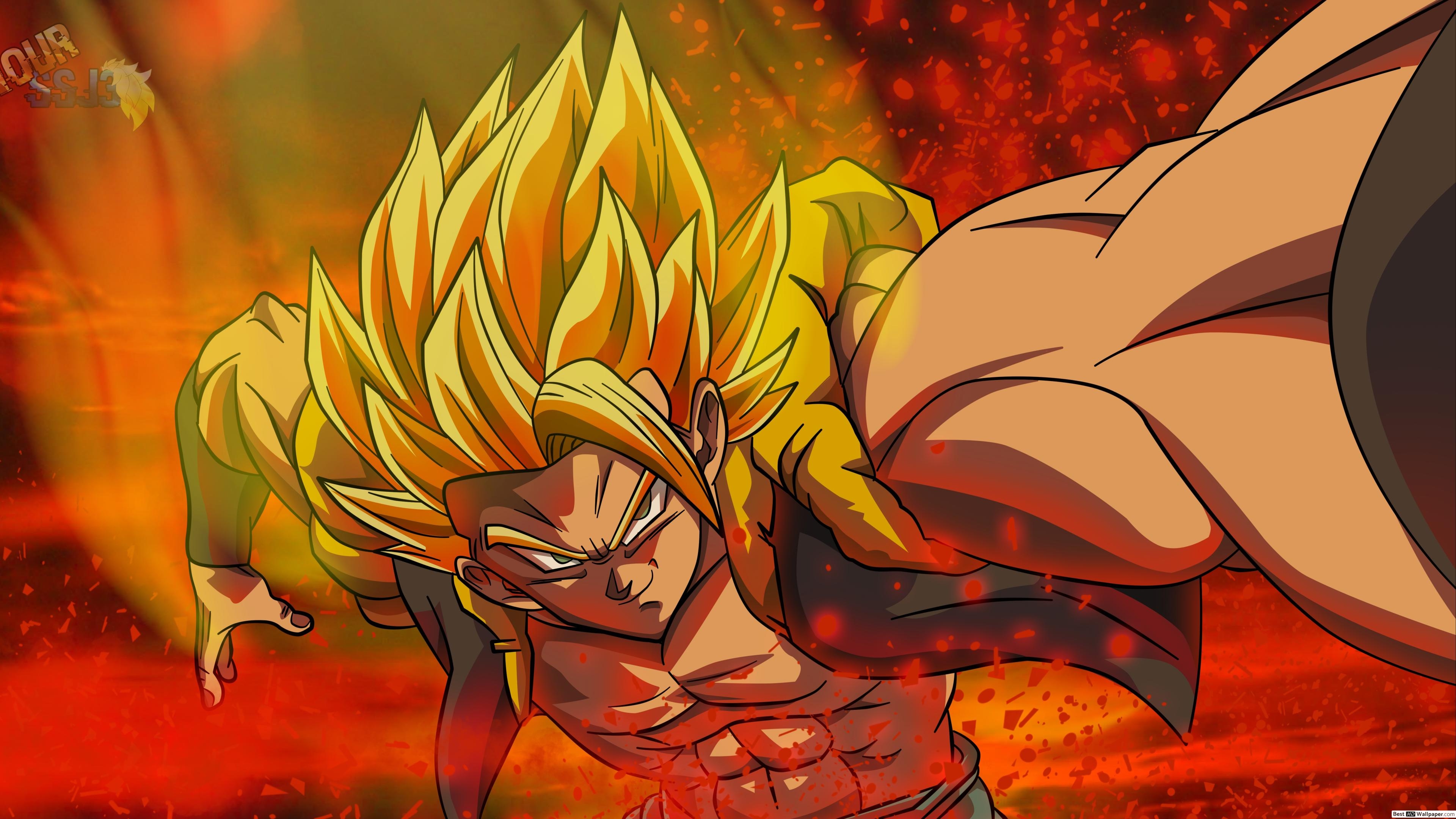 3840x2160 Dragon Ball Super SSJ HD wallpaper download, Desktop