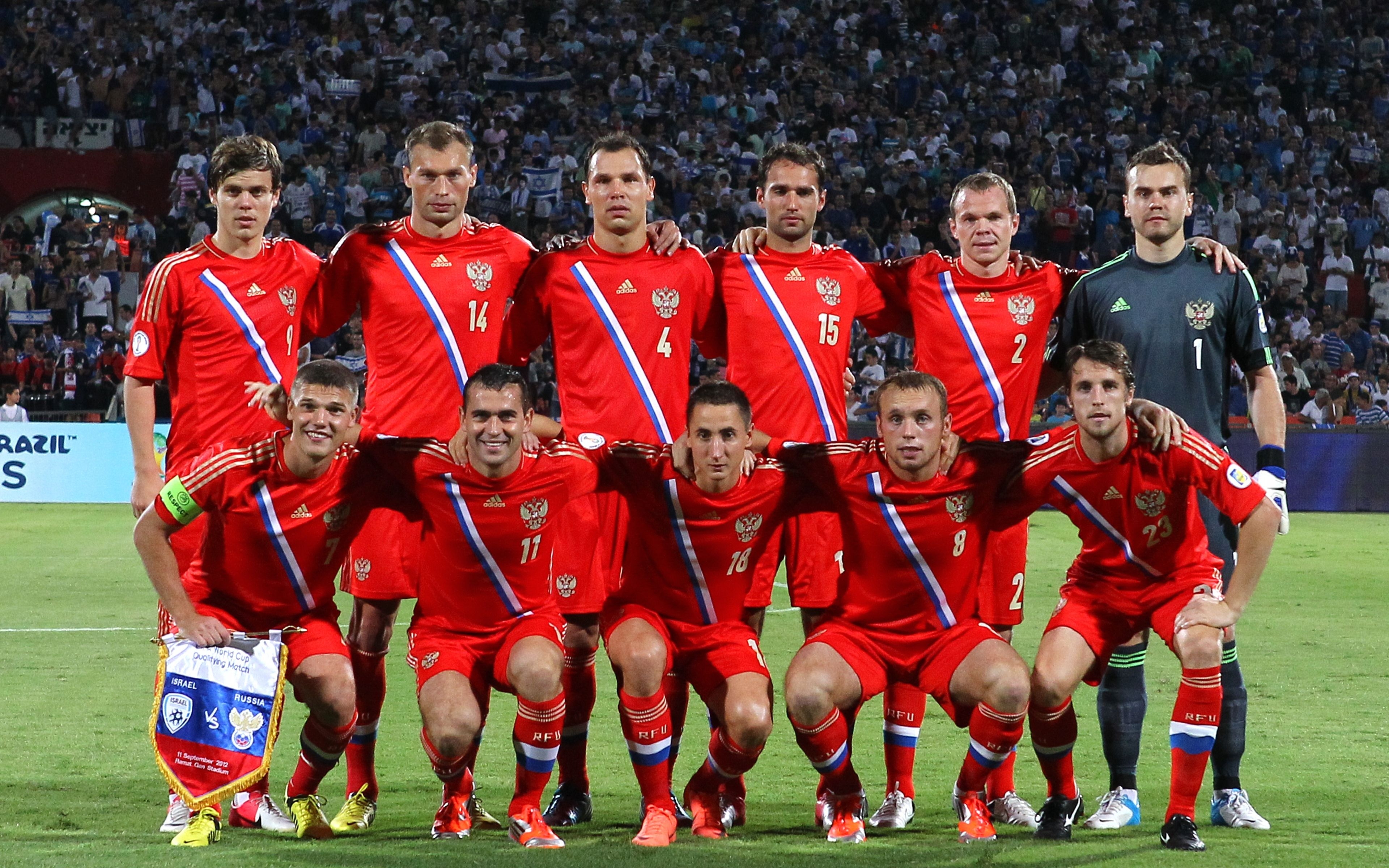 3840x2400 Download Wallpaper  Russian national football team, 2013, Desktop