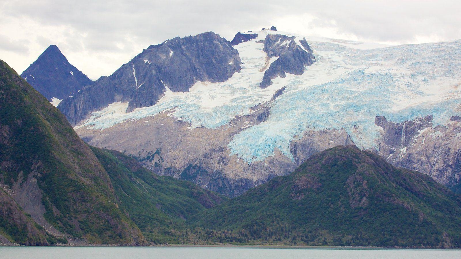 1600x900 Winter Picture: View Image of Kenai Fjords National Park, Desktop