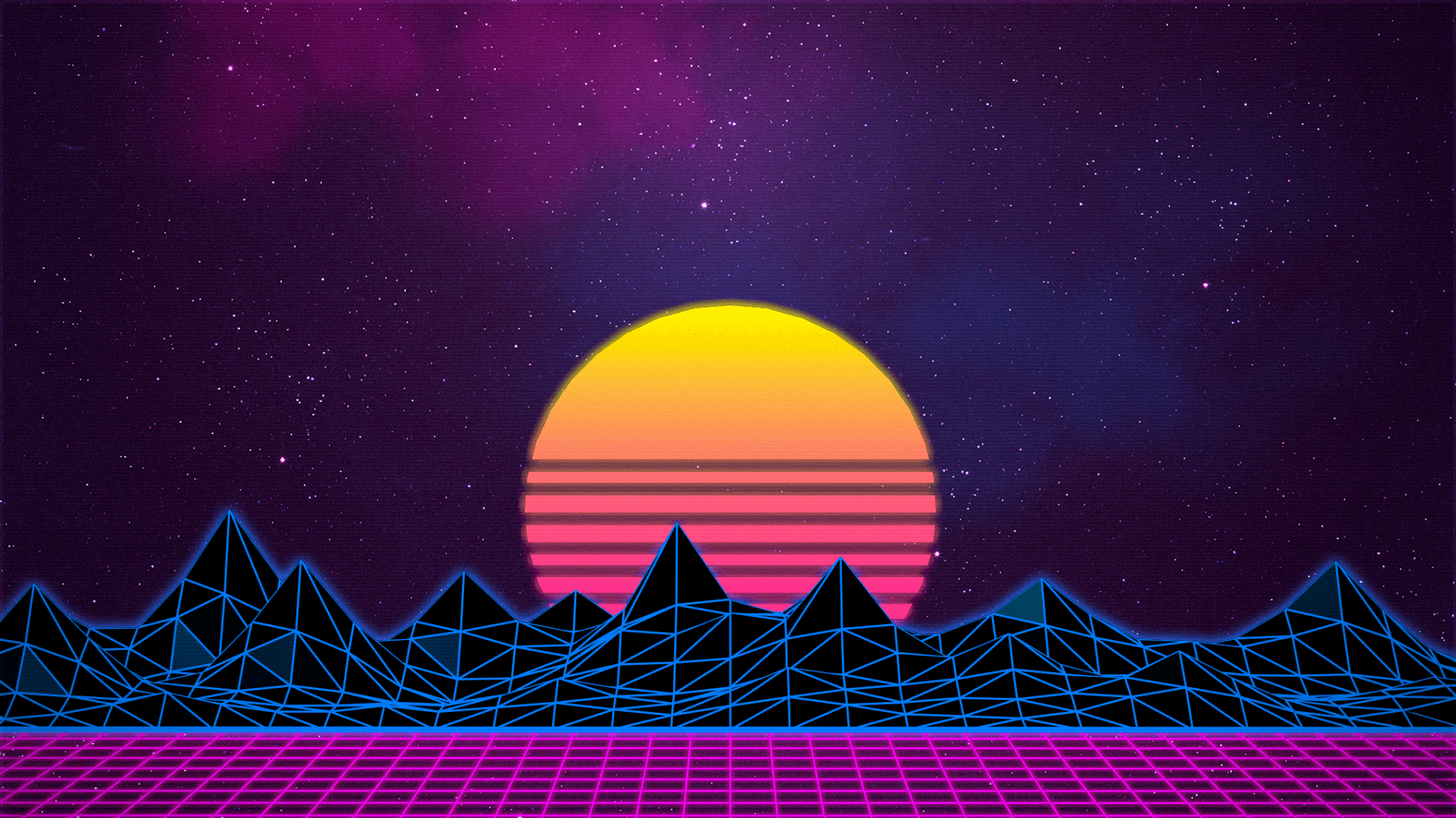 1920x1080 synthwave, Desktop