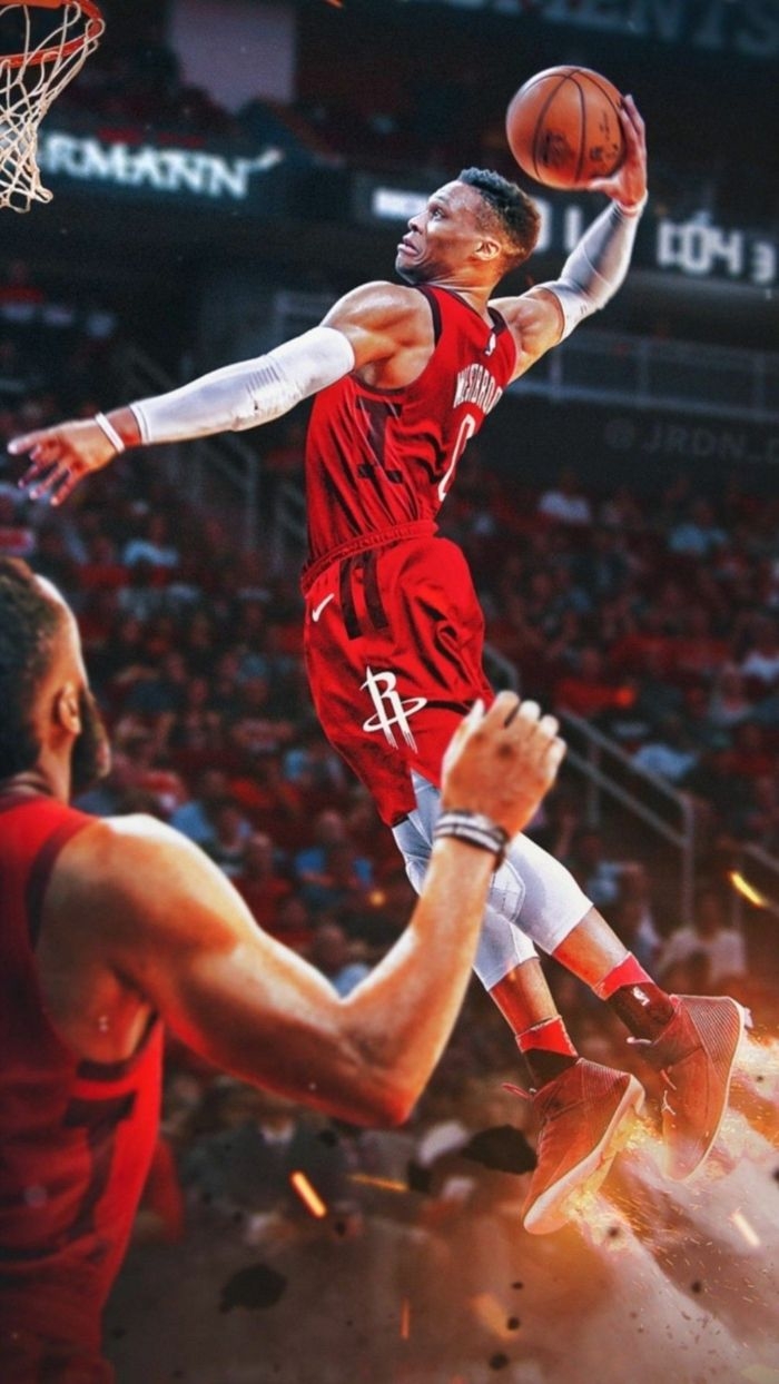 700x1250 for a basketball wallpaper to help you miss the NBA, Phone