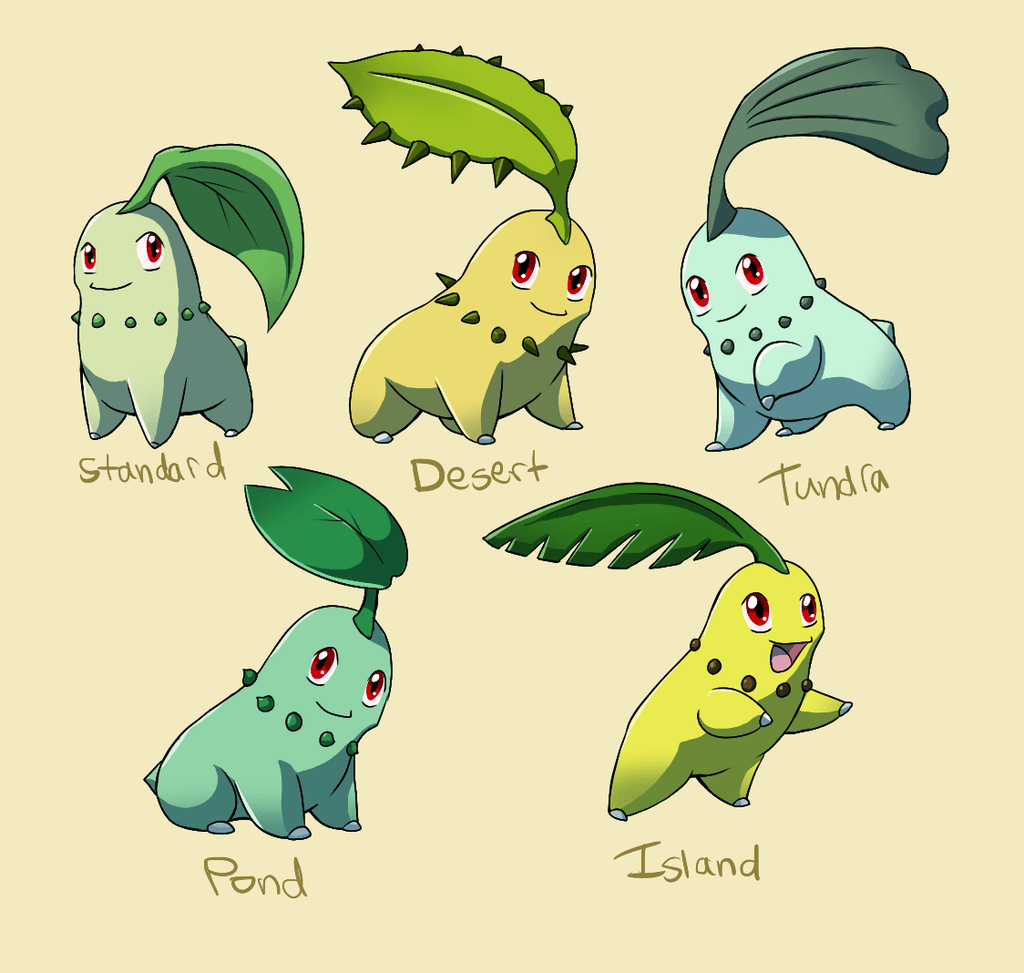 1030x980 Pokemon Subspecies: Chikorita, Desktop