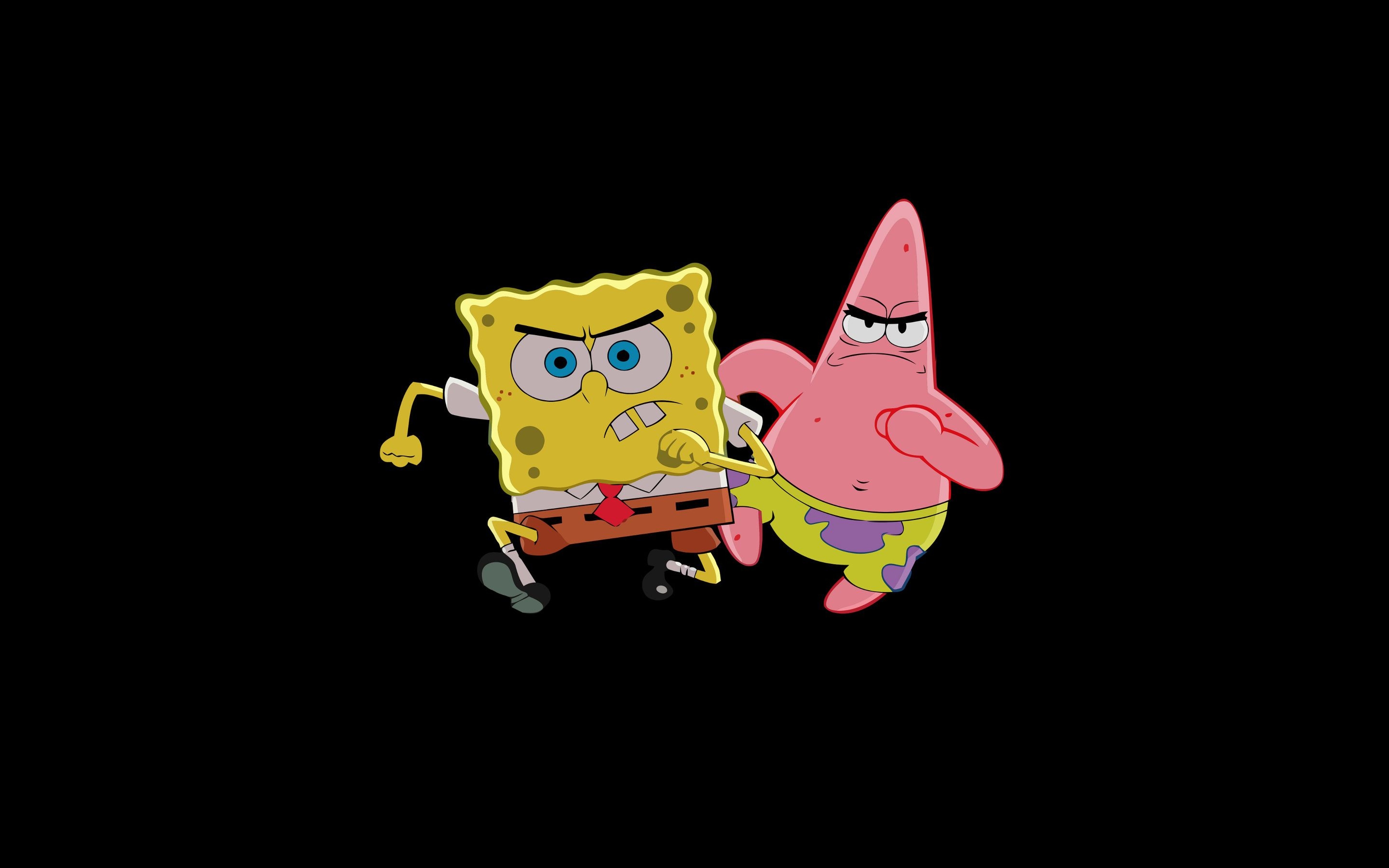 2880x1800 Patrick Star And Spongebob Macbook Pro Retina HD 4k Wallpaper, Image, Background, Photo and Picture, Desktop