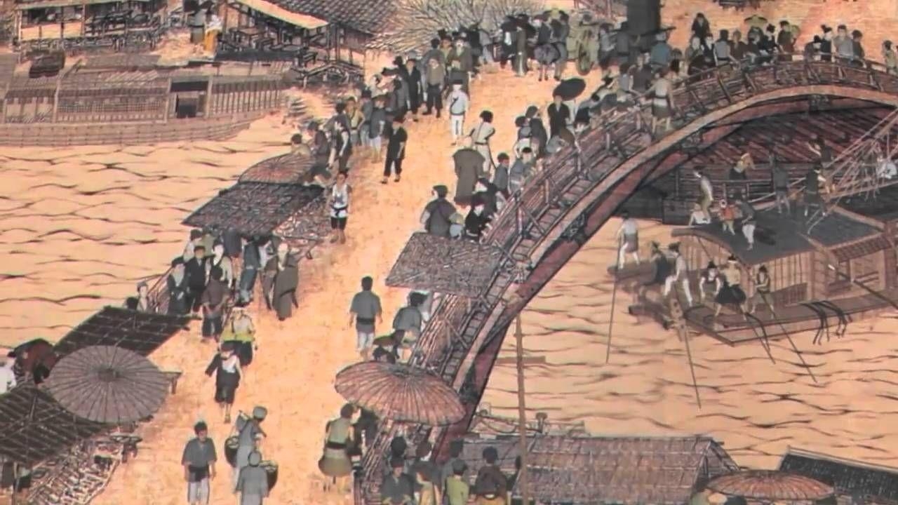 1280x720 Along the River During the Qingming Festival.mov. Asian art, Desktop