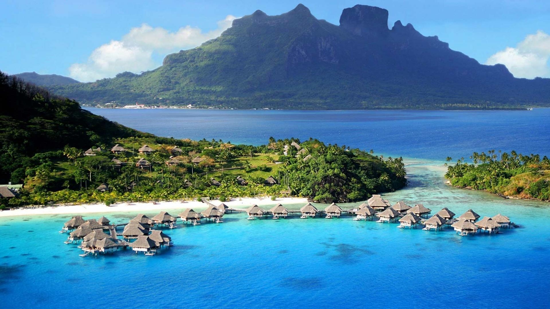 1920x1080 Landscapes nature french polynesia wallpaper, Desktop