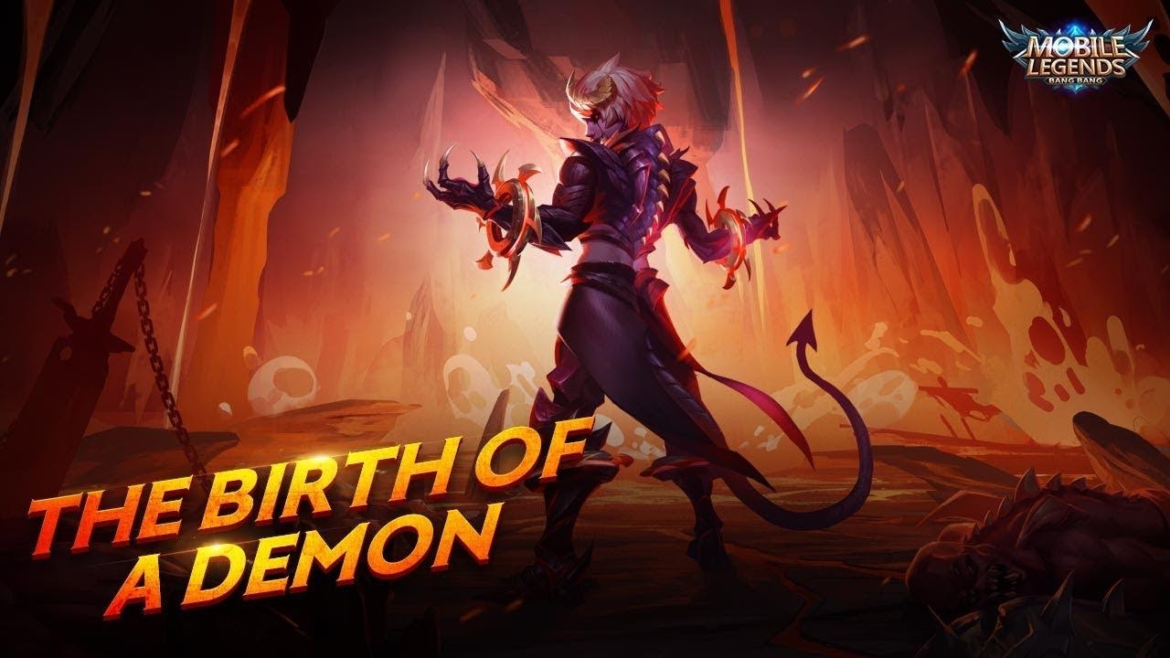 1280x720 The Birth of a Demon. New Hero. Dyrroth. Mobile Legends, Desktop