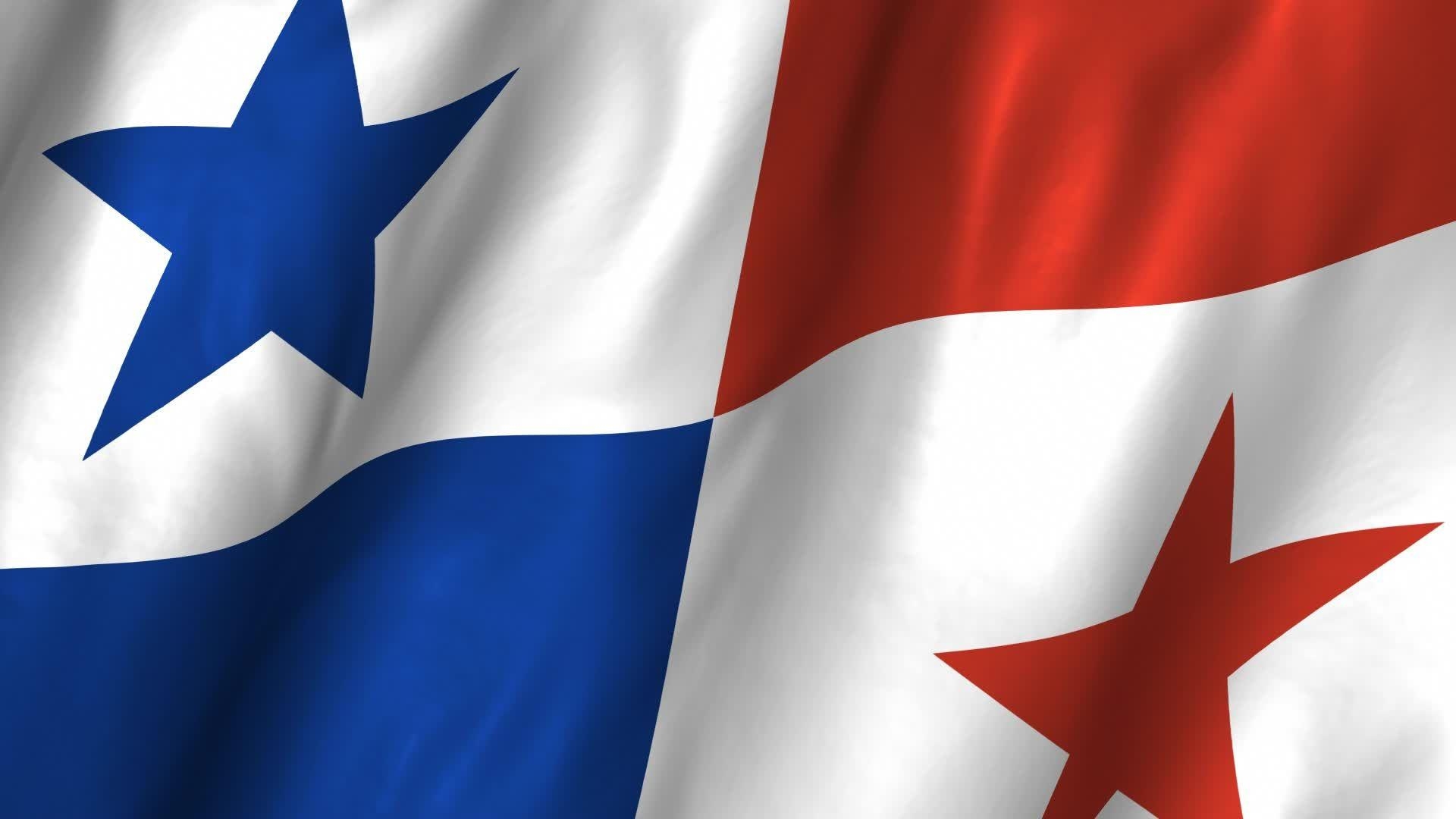 1920x1080 Panama Waving Flag HD & 4K Stock Footage, Desktop