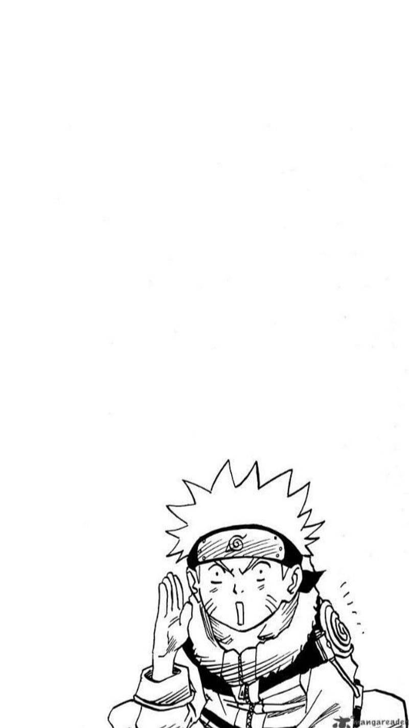 800x1430 Download Line Art Naruto Aesthetic, Phone