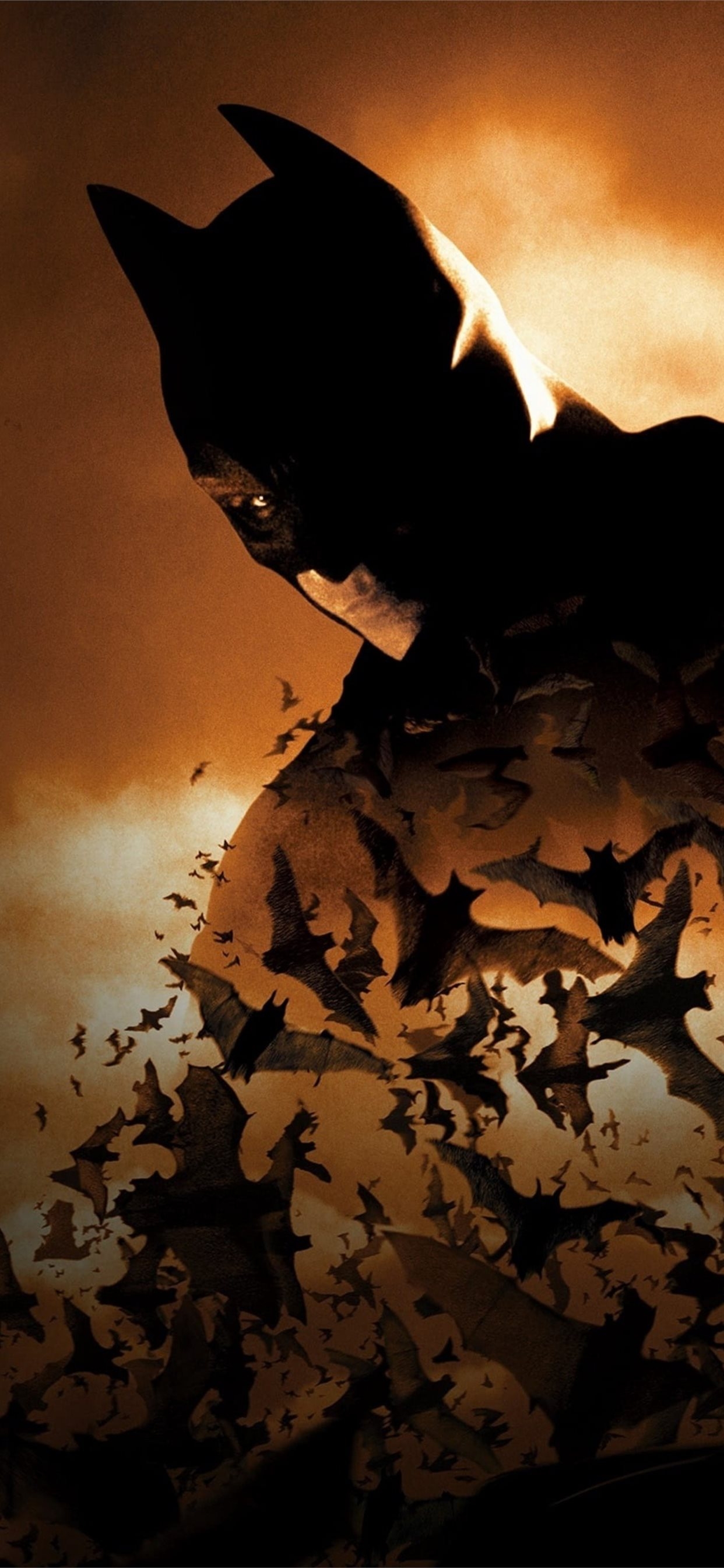 1250x2690 batman begins 4k poster iPhone X Wallpaper Free Download, Phone