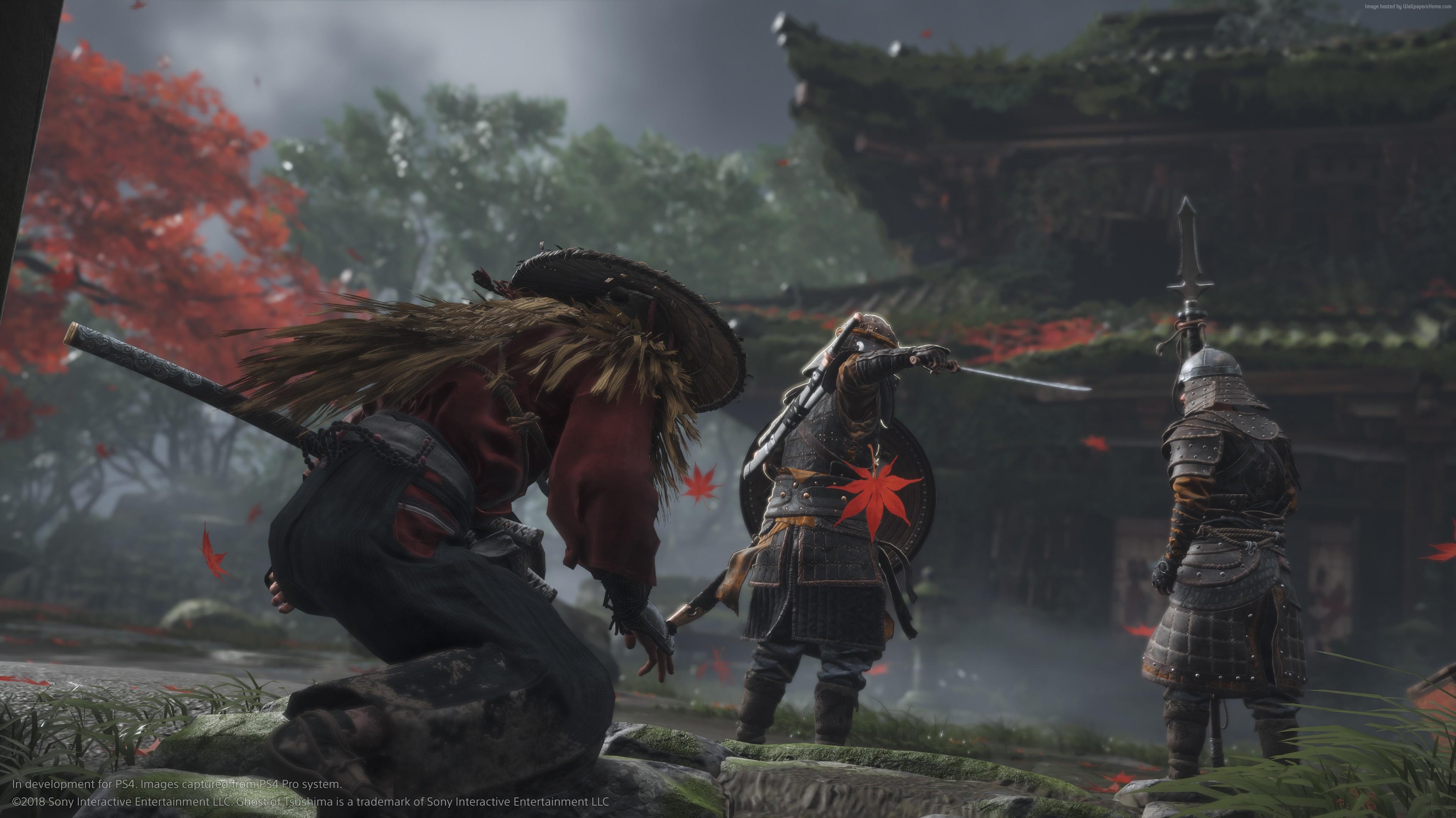 3840x2160 Ghost of Tsushima 4k Ultra HD Wallpaper. Background Image, Desktop