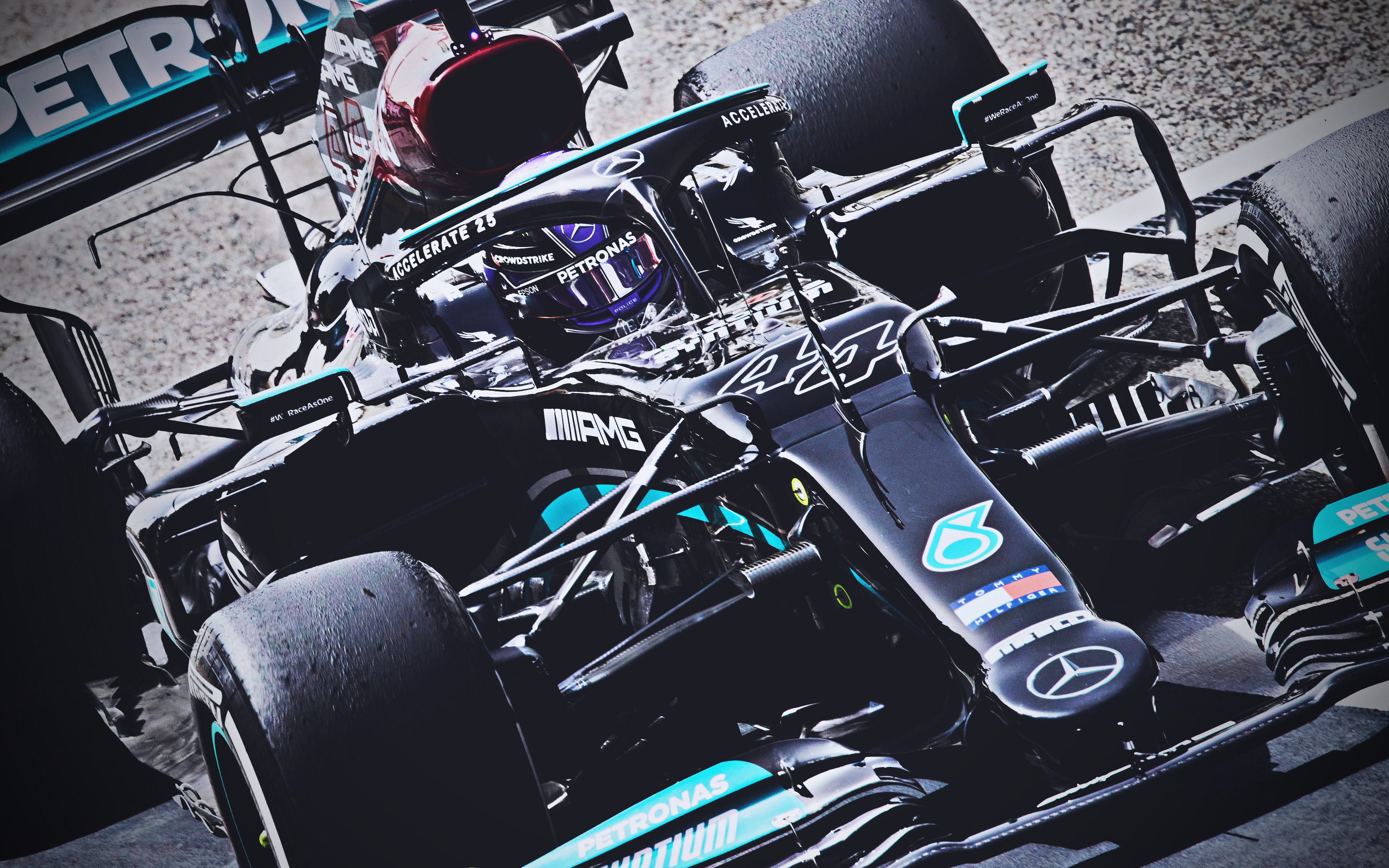 3840x2400 Download Wallpaper 4k, Lewis Hamilton, Close Up, Mercedes AMG F1 W Mercedes AMG Petronas Formula One Team, British Racing Drivers, Formula F1 HDR, Mercedes AMG F1 W12 On Track For Desktop With Resolution, Desktop