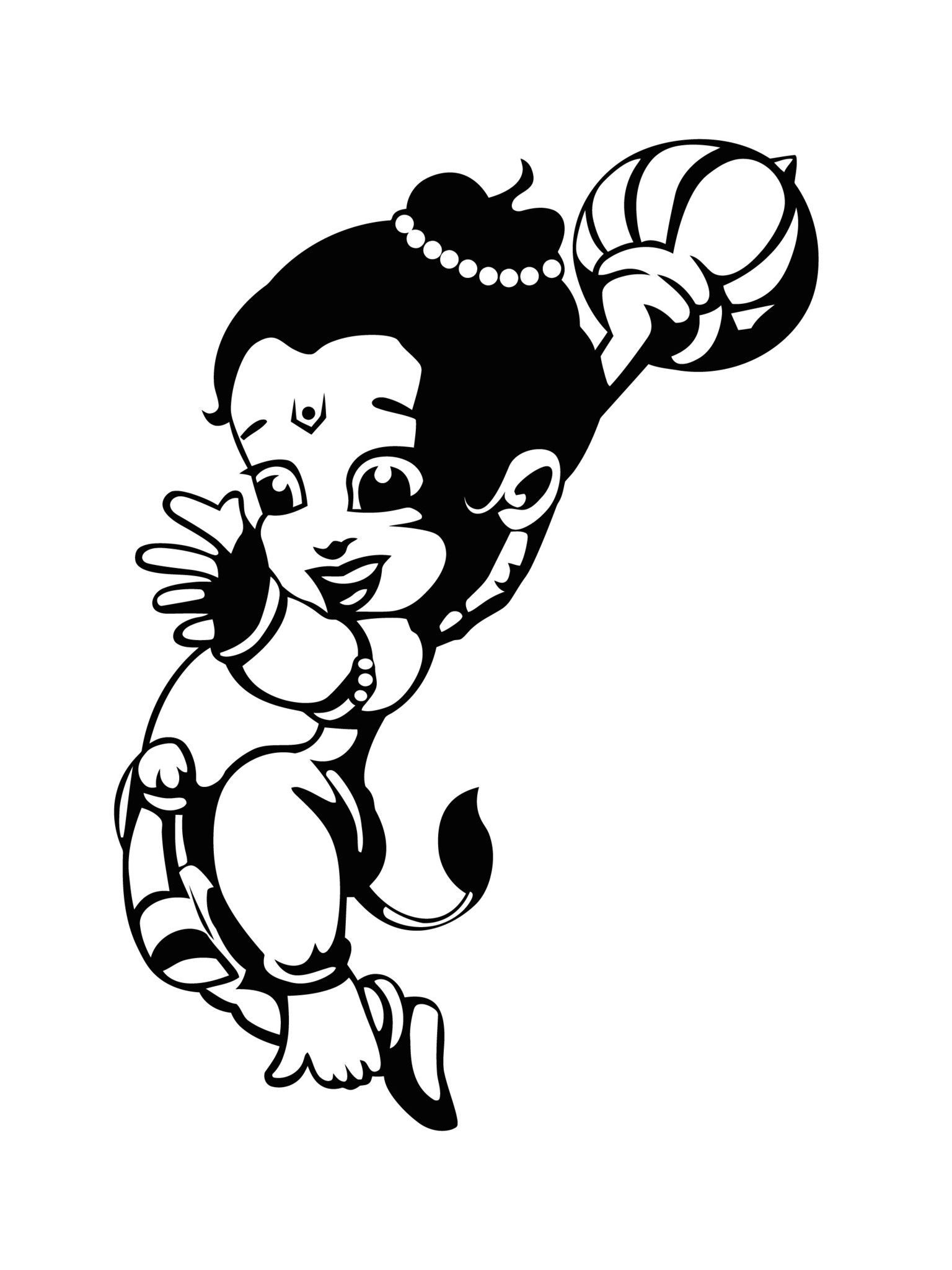 1540x2050 Bal Hanuman (version 2). Bal hanuman, Hanuman, Bal, Phone