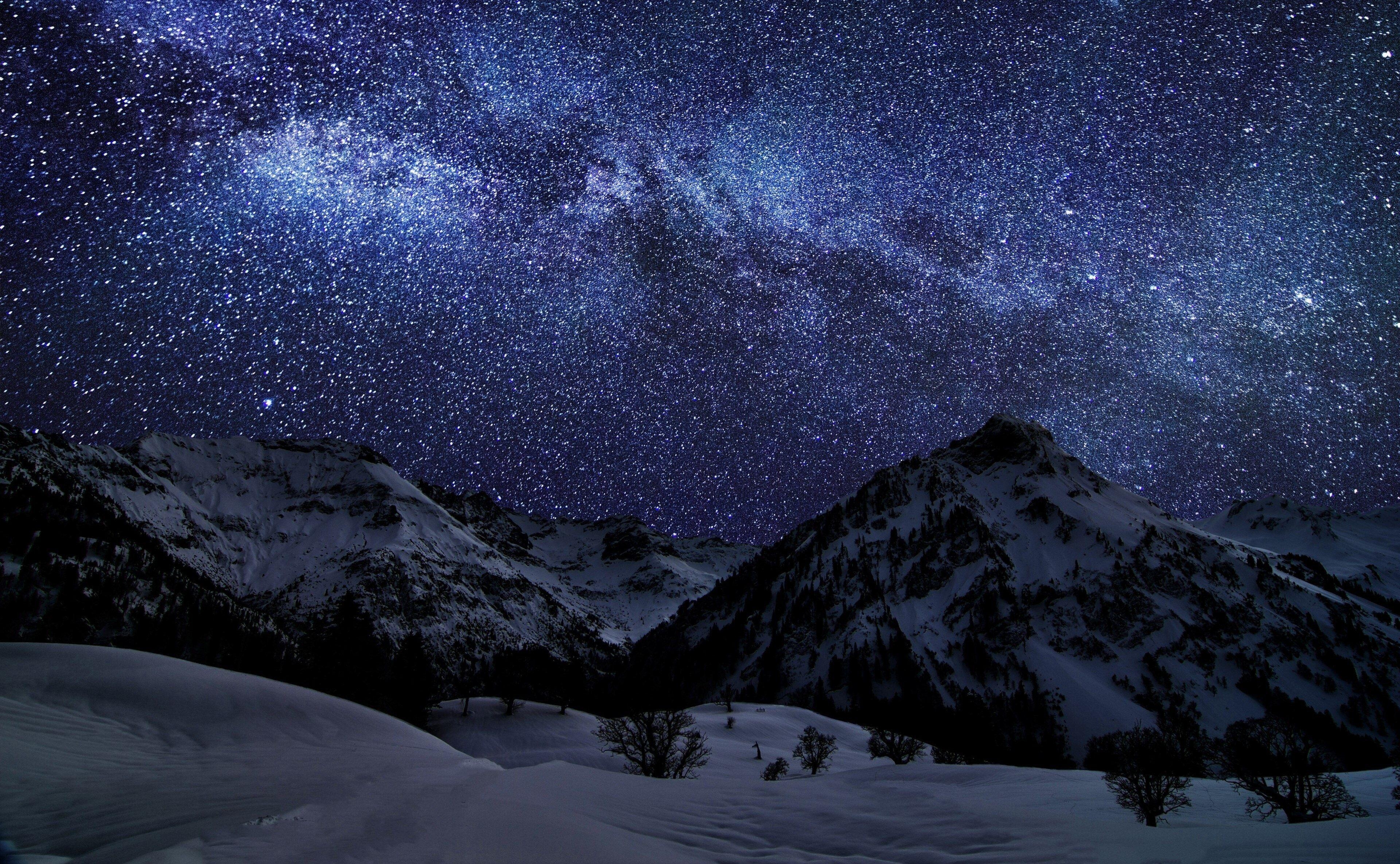 3840x2370 night sky 4k desktop amazing wallpaper. Night skies, Desktop