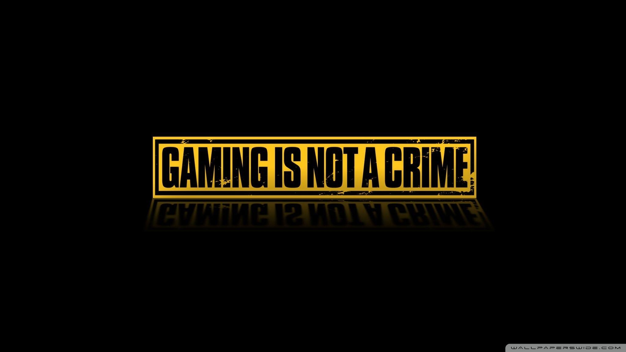 2050x1160 Gaming Is Not A Crime ❤ 4K HD Desktop Wallpaper for 4K Ultra HD, Desktop