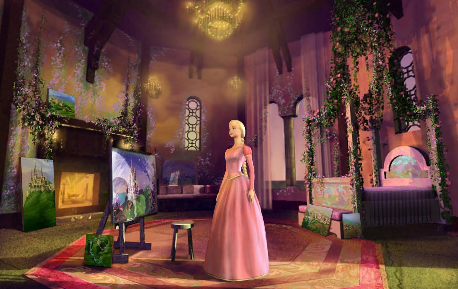 1600x1010 CARTOON BARBIE: Barbie as Rapunzel Movie Wallpaper, Desktop