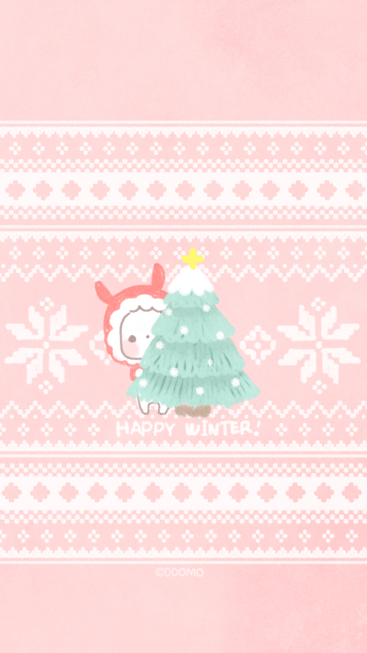 720x1280 Kawaii Winter Wallpaper Free Kawaii Winter Background, Phone