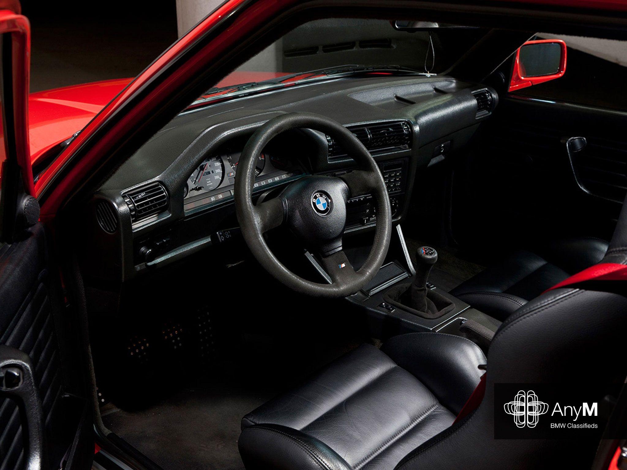 2050x1540 E30 M3 WALLPAPER: Sport Evolution Black Leather Interior, Desktop