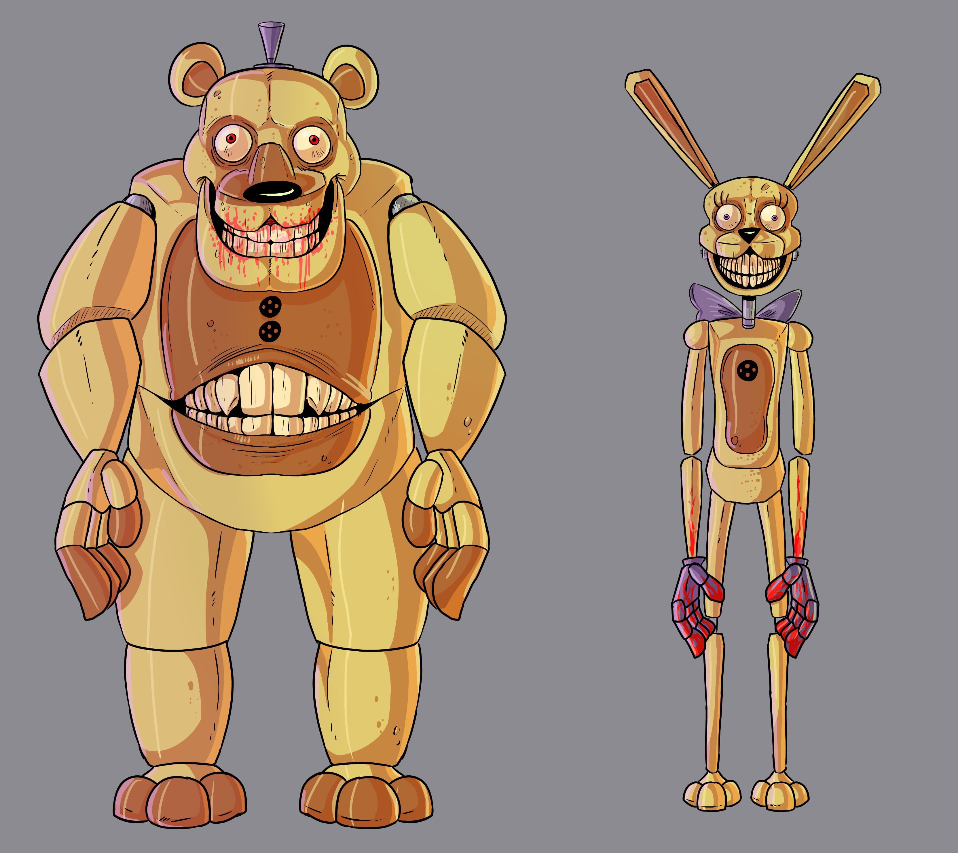 3330x2970 Best Springbonnie Image On Pholder. Fredbear Atlas And Springbonnie P Body, Desktop