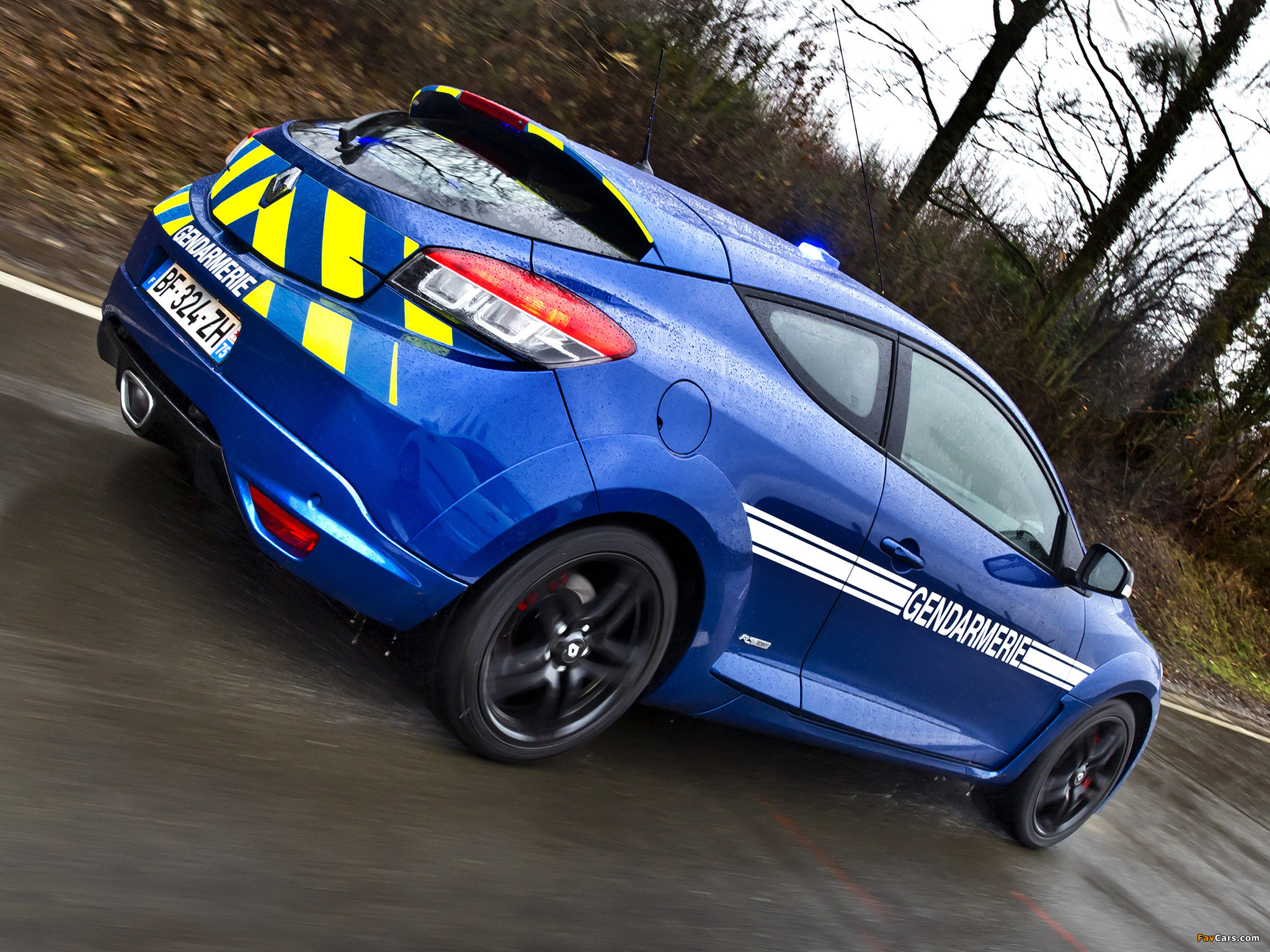 2050x1540 Renault Megane RS Gendarmerie 2010 wallpaper (), Desktop