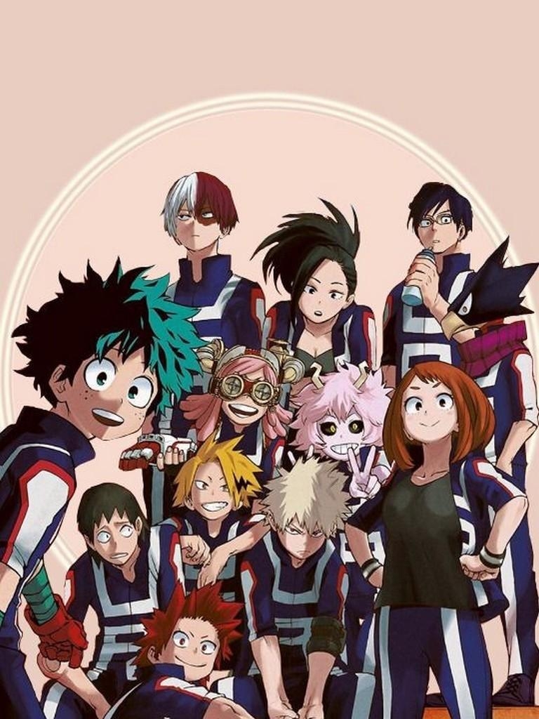 770x1030 Boku no hero academia Wallpaper Art for Android, Phone