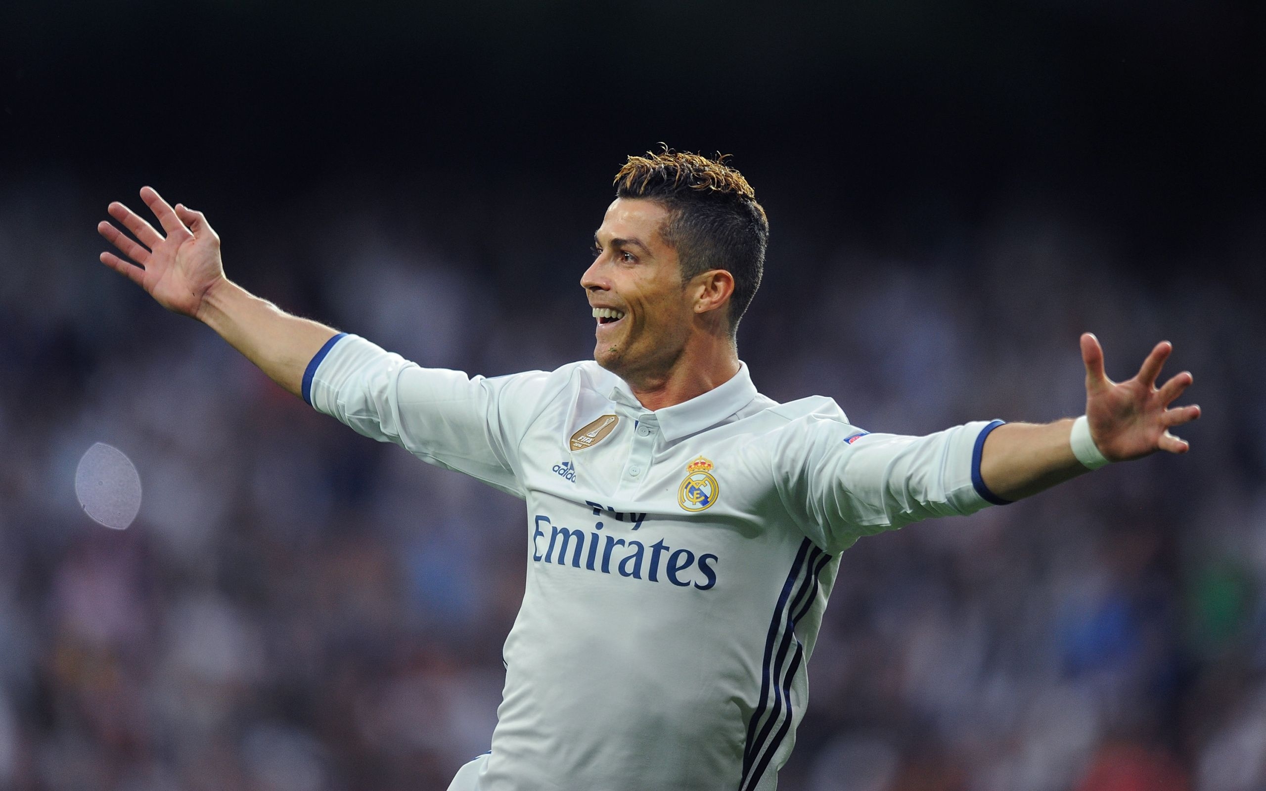 2560x1600 Download Cristiano Ronaldo, celebrating goal, sports, soccer, Desktop