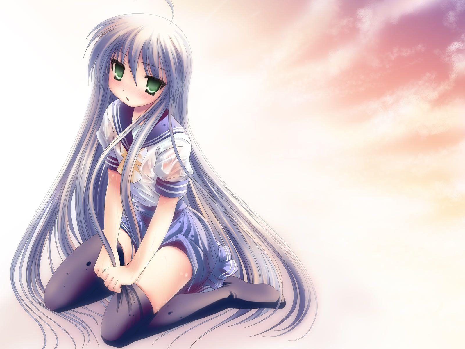 1600x1200 Cute Anime Girl Background wallpaperx1200, Desktop