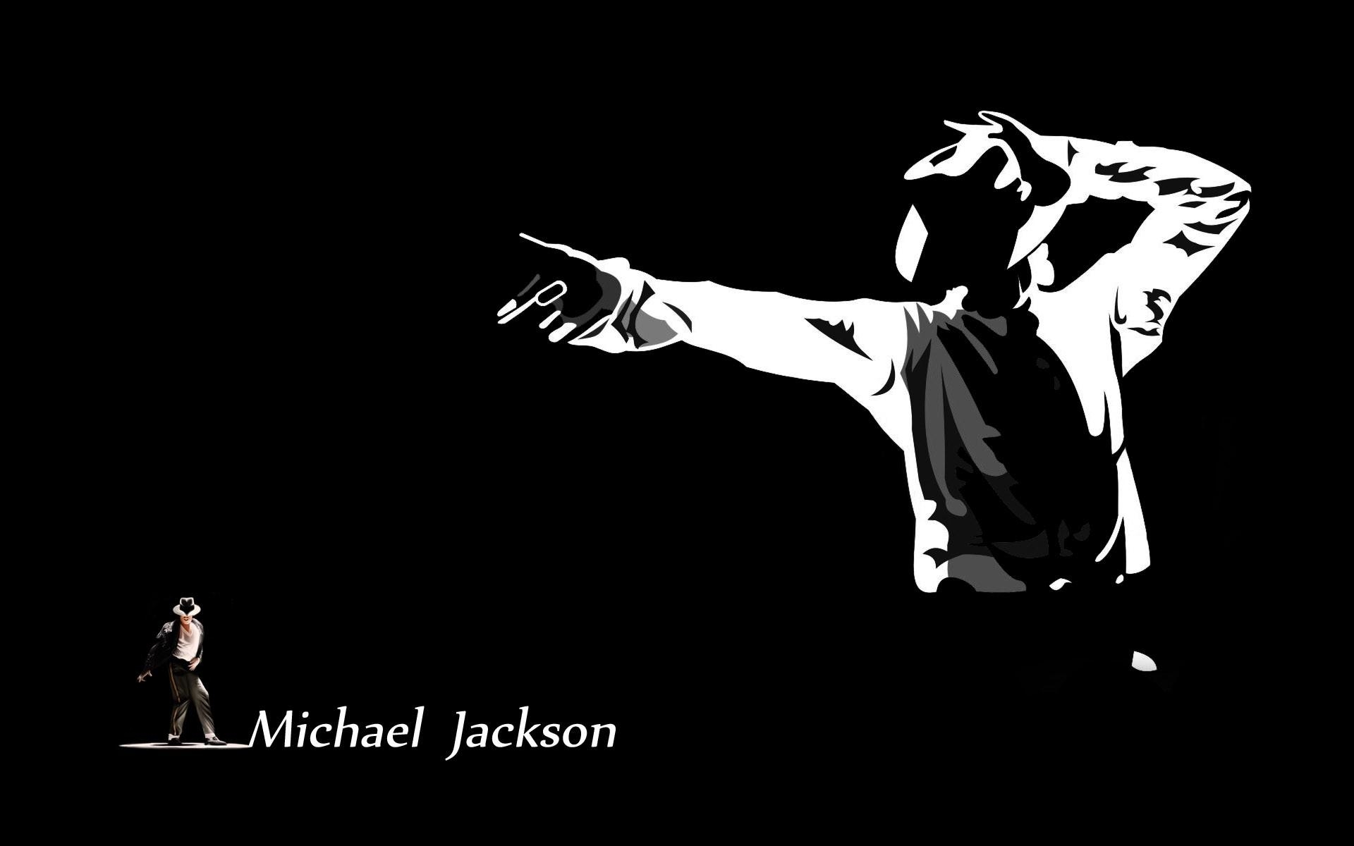 1920x1200 Michael Jackson, Black, Boy, Minimalist, Singer, Man, Desktop