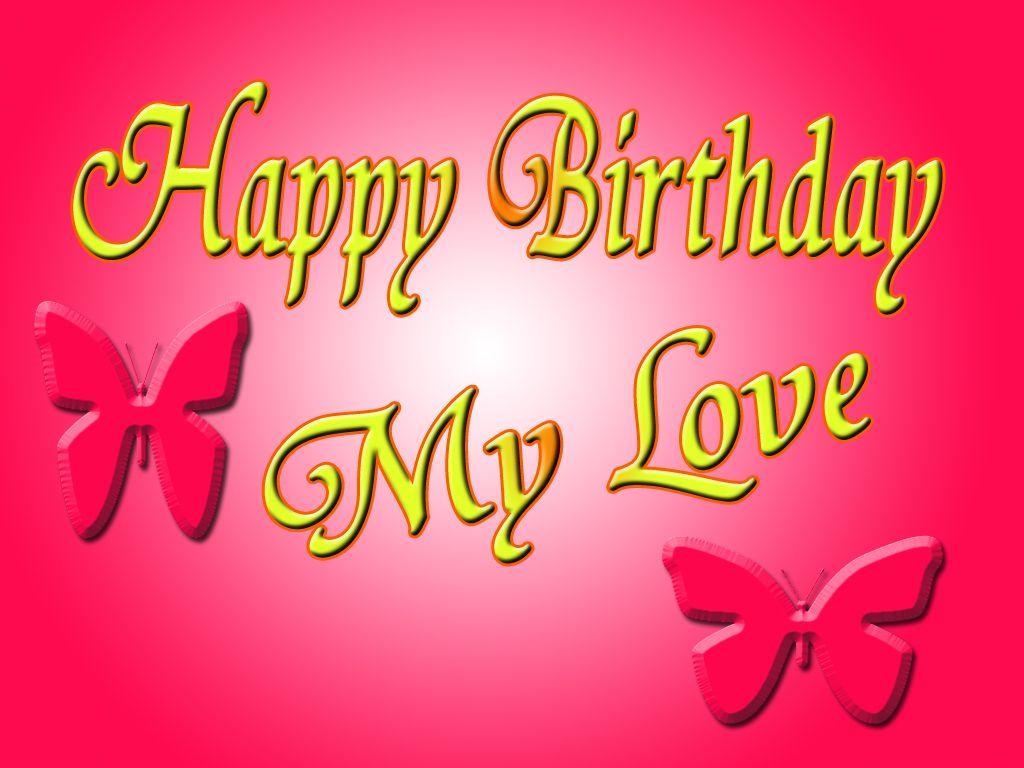 1030x770 Happy Birthday My Love Greetings and Wishes HD Wallpaper Download Free, Desktop