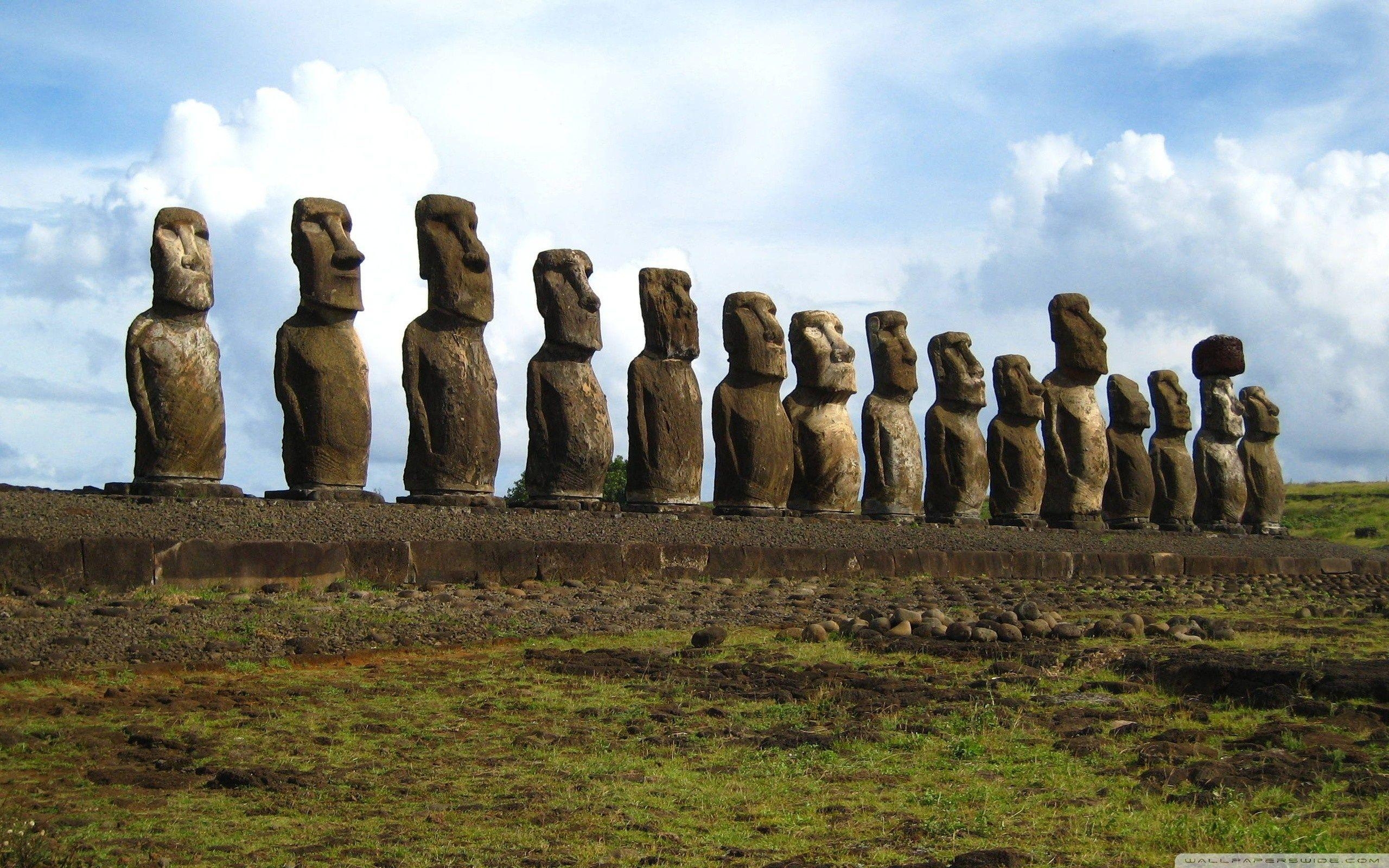 2560x1600 Easter Island Statues ❤ 4K HD Desktop Wallpaper for 4K Ultra HD TV, Desktop