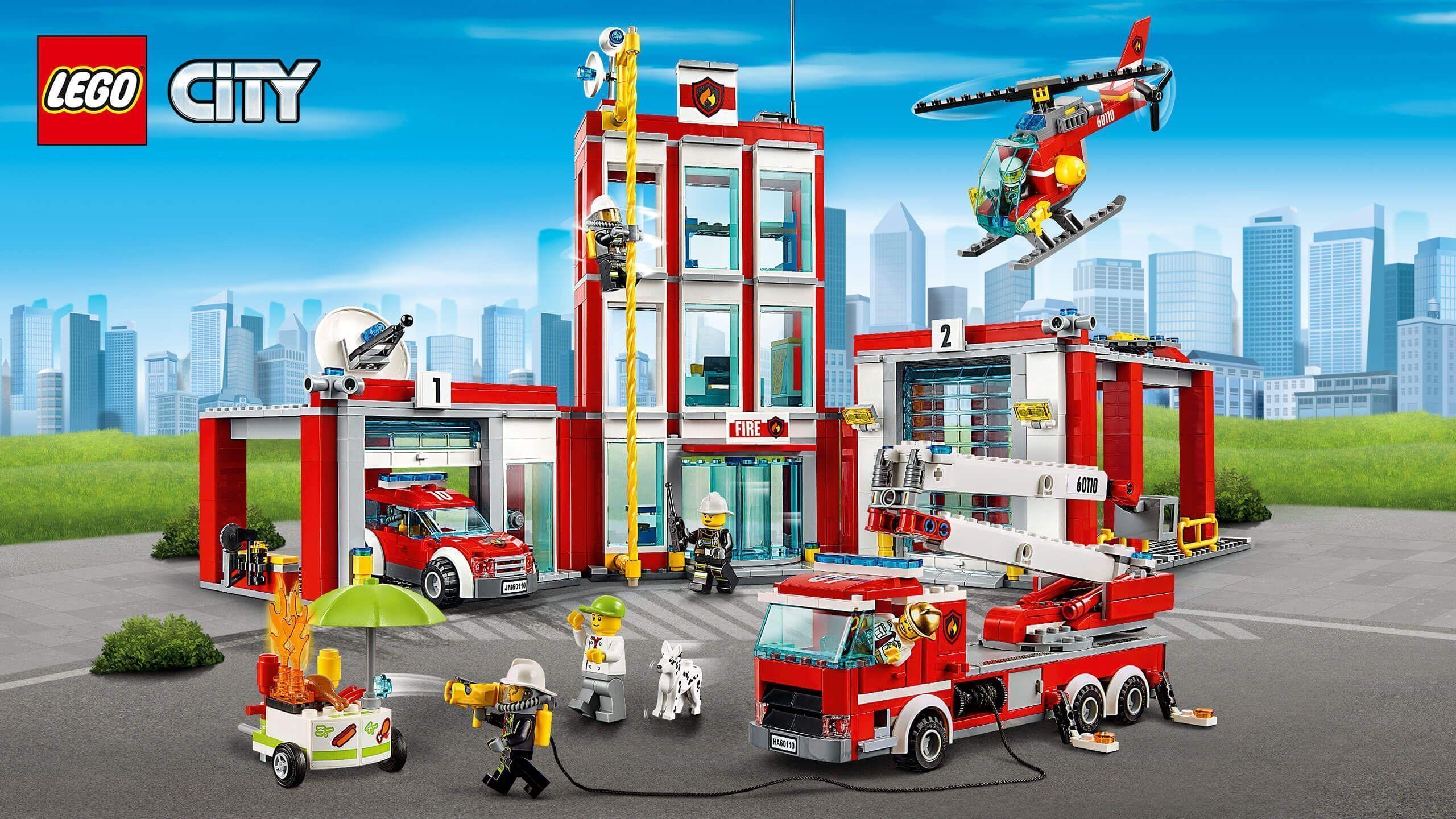 2560x1440 Lego City Wallpaper Collection, Desktop