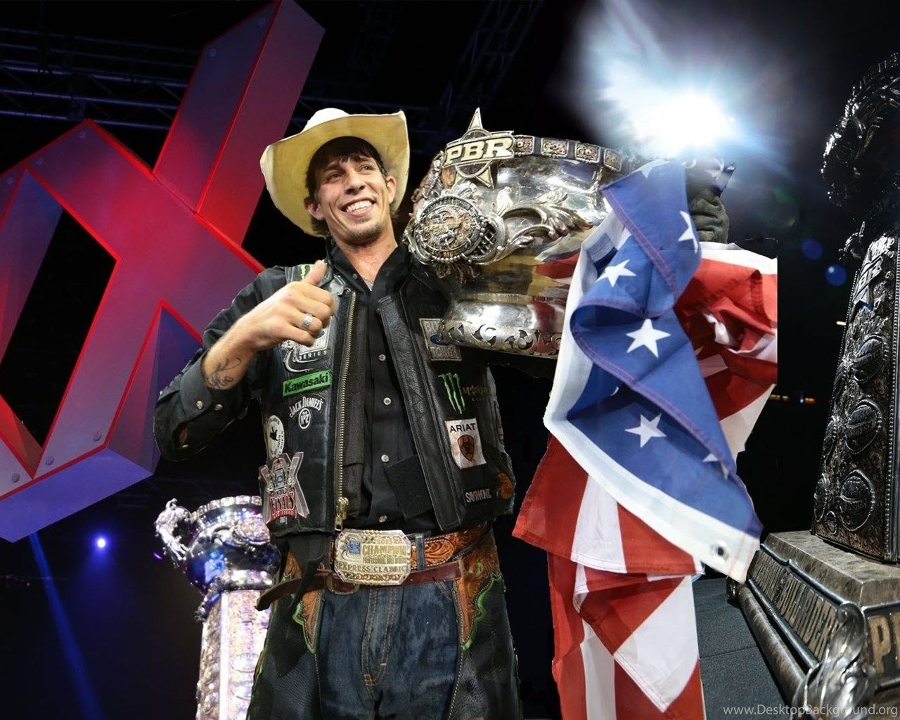 1280x1030 PERFECT: J.B. Mauney Goes 6 for 6 To Clinch Title (PBR) YouTube Desktop Background, Desktop