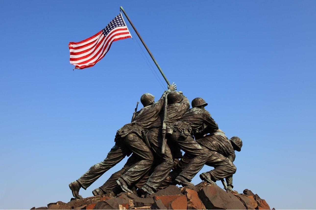 1290x860 Iwo Jima Flag Raising Wallpaper Group, Desktop