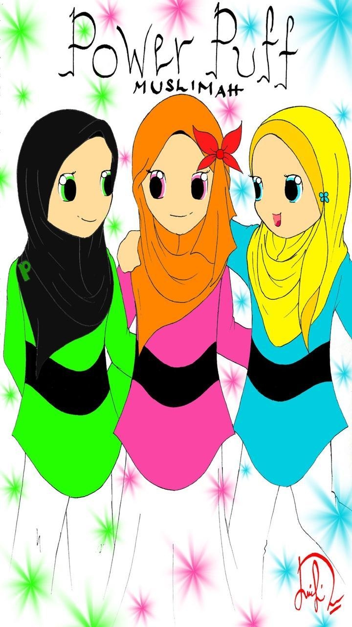 720x1280 anime Hijab wallpaper for Android, Phone