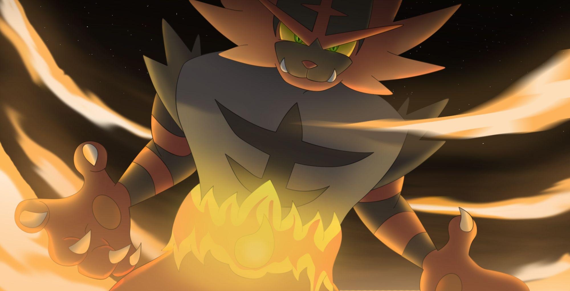 2000x1030 Incineroar (Pokémon) HD Wallpaper and Background Image, Desktop