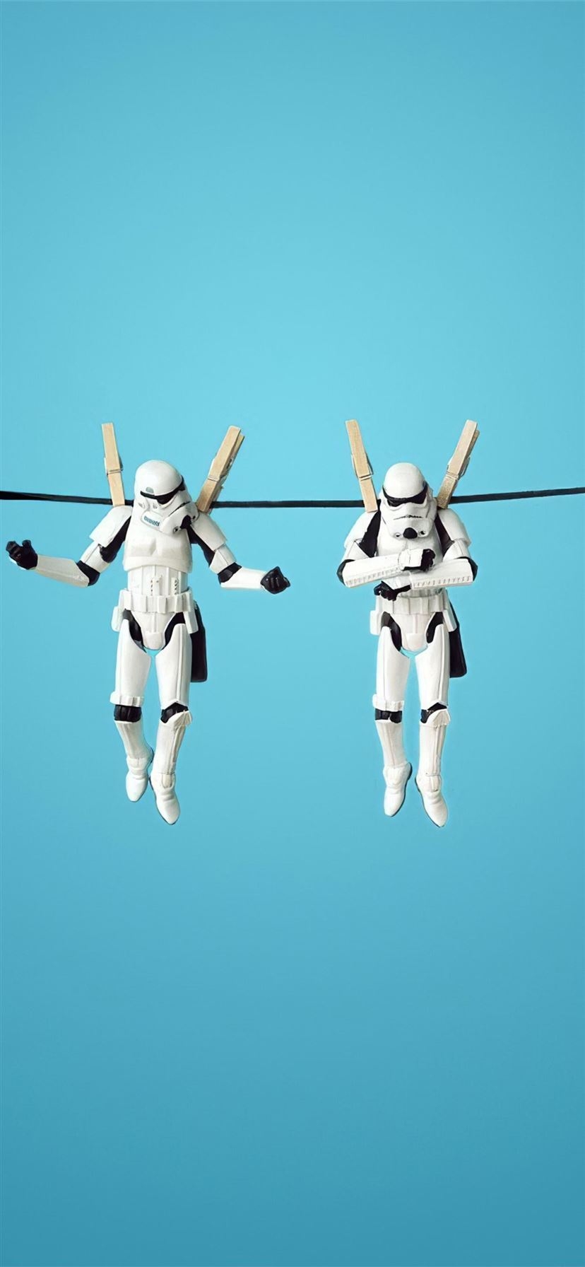 830x1800 stormtrooper funny 4k iPhone 11 Wallpaper Free Download, Phone