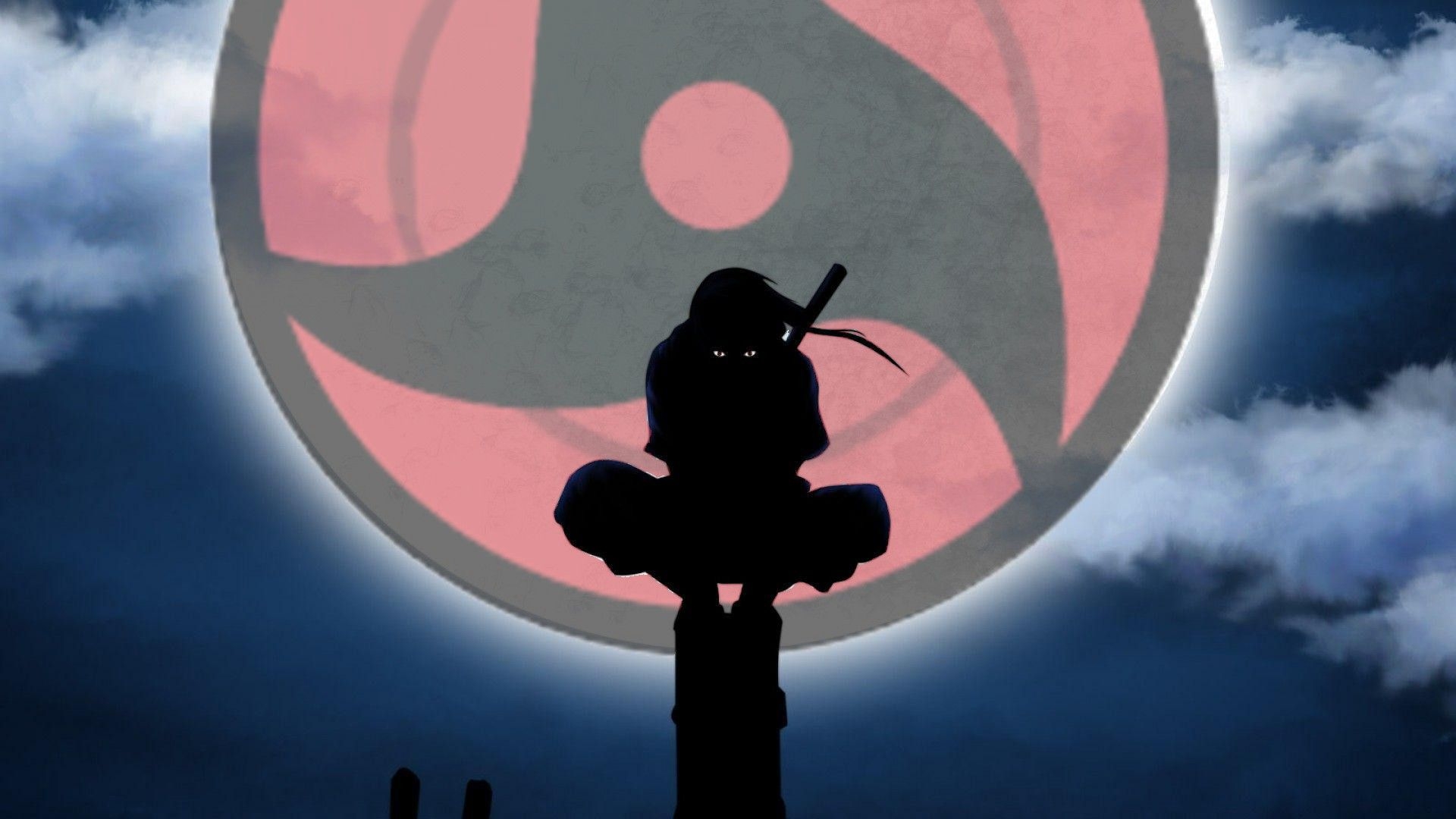 1920x1080 Itachi desktop wallpaper (my first wallpaper btw pls go easy), Desktop