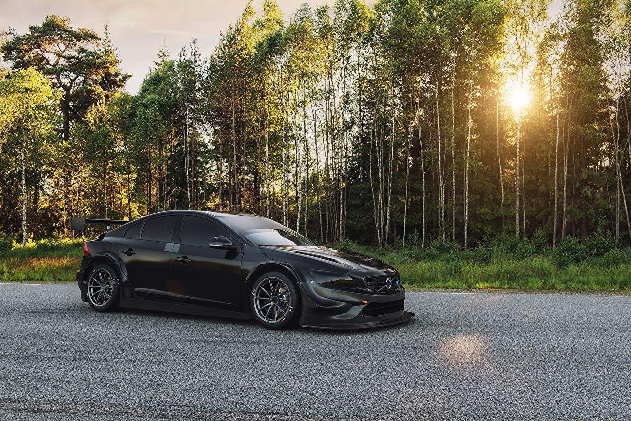 1280x860 Wallpaper Volvo S60 Polestar Black Side automobile, Desktop