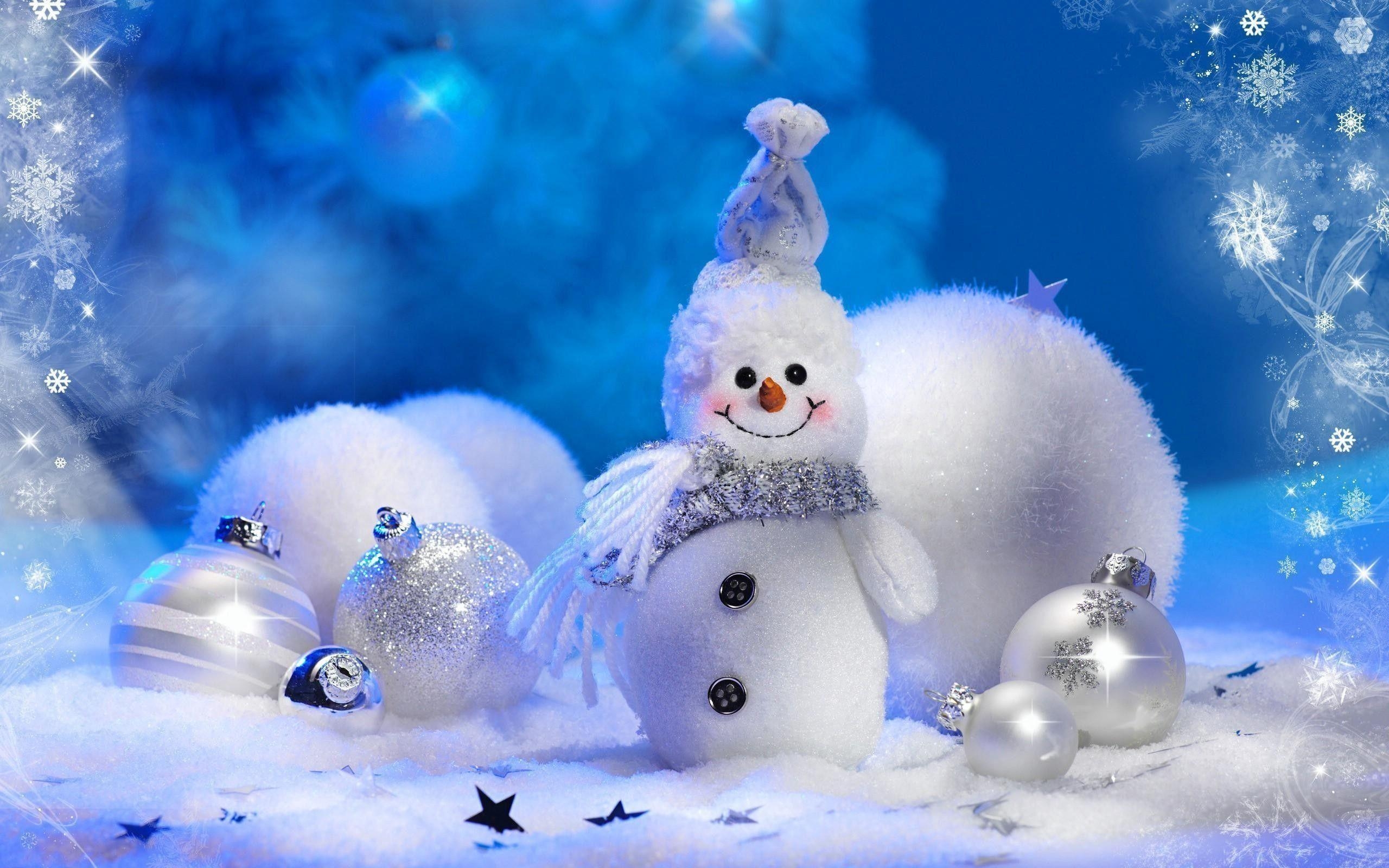 2560x1600 Christmas Winter Landscape Desktop Wallpaper, Desktop