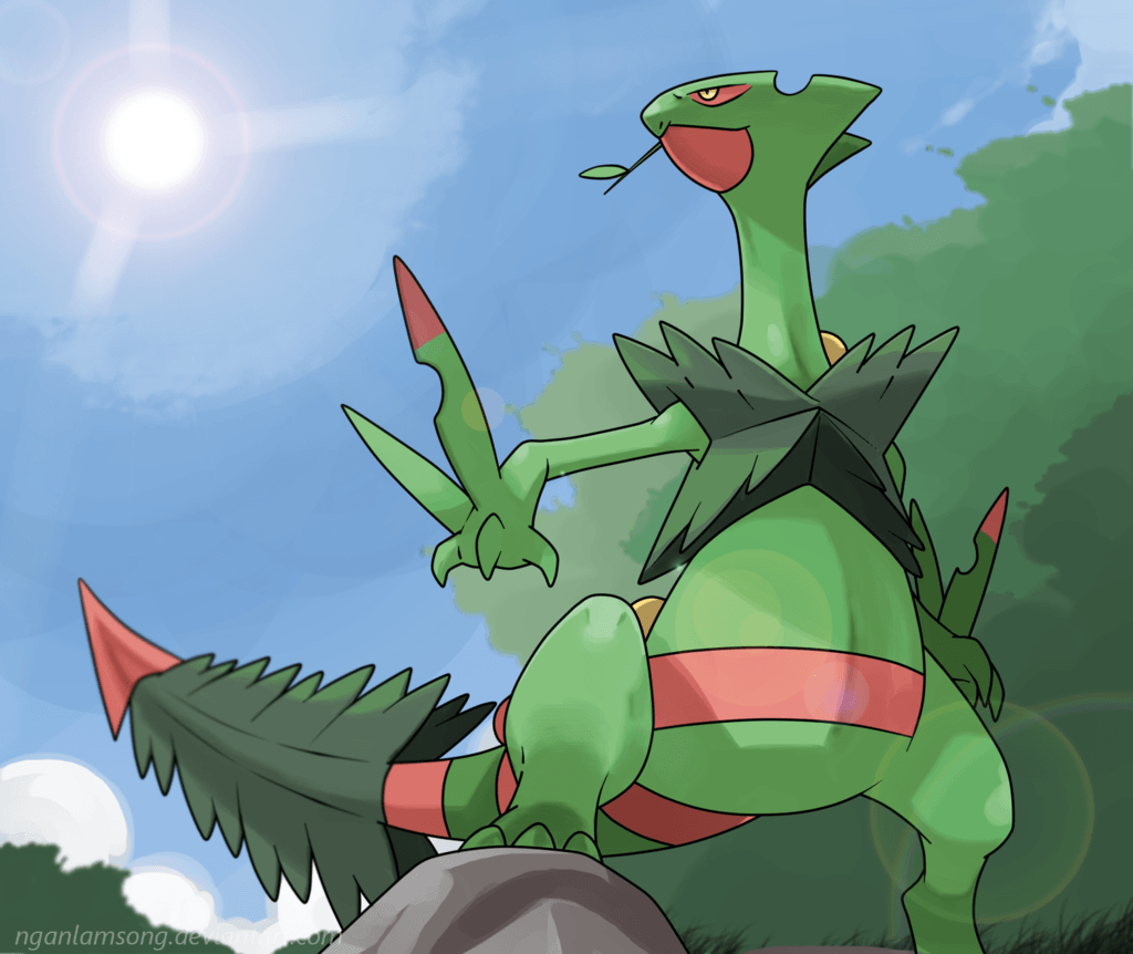 1030x870 Mega Sceptile, Desktop